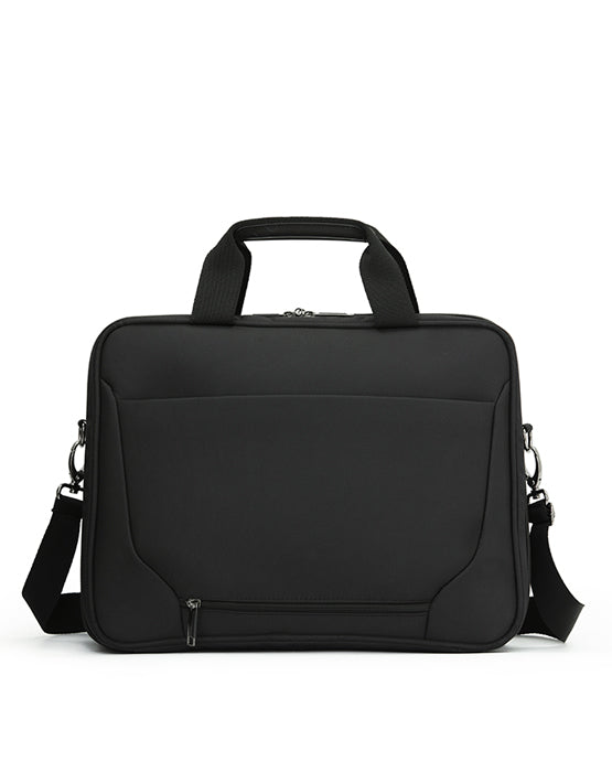 Premium Tosca TCA605 Oakmont Laptop Bag - 15.6 Inch Business Computer Briefcase with Padded Compartment, Black - Perfect for Office, Travel & Commuting