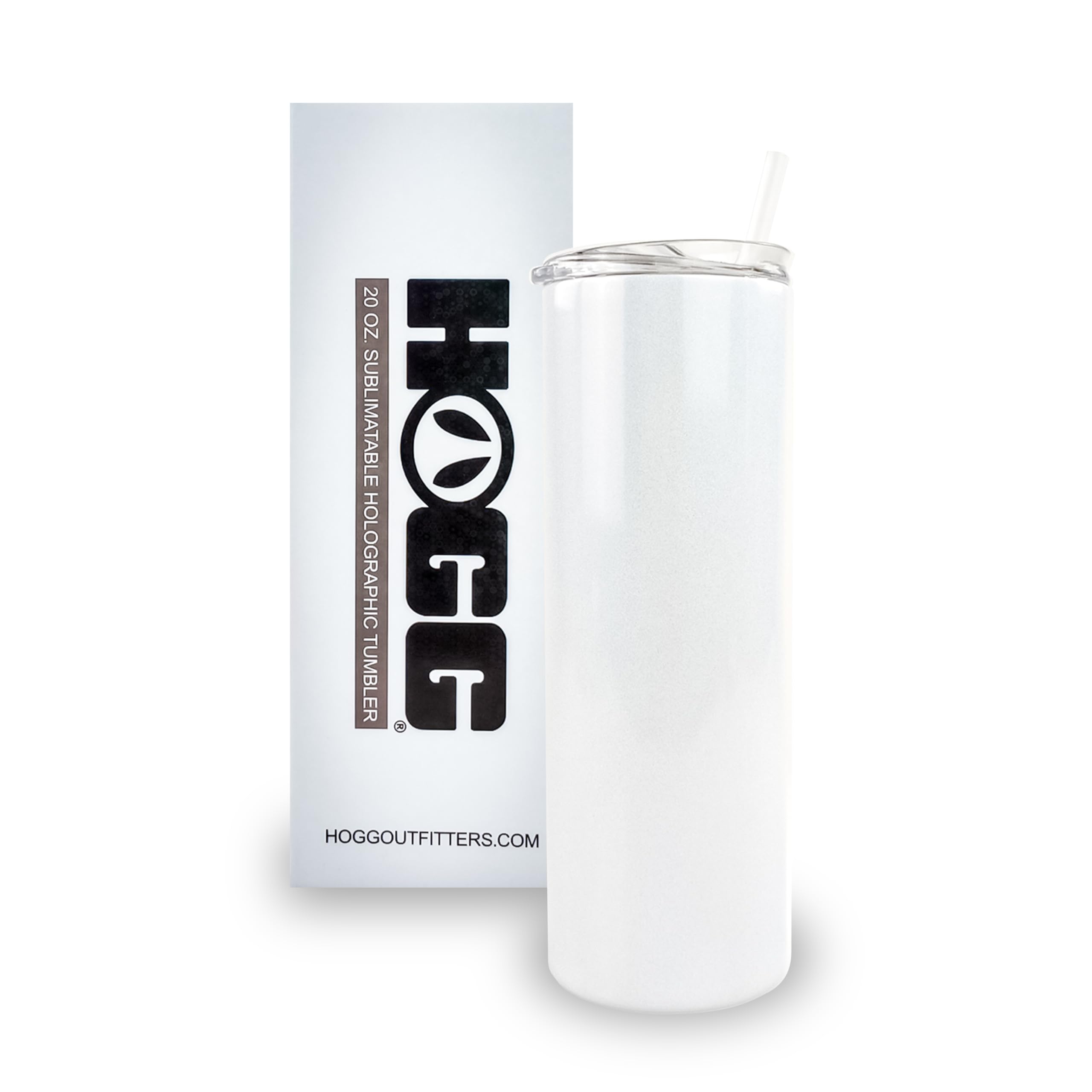 20oz Holographic Sublimation Tumbler with Lid & Straw - 24-Pack Bulk Sublimation Blanks - Insulated Stainless Steel Cups for Custom Designs - Perfect for DIY Crafts, Promotional Gifts & Personalized Drinkware