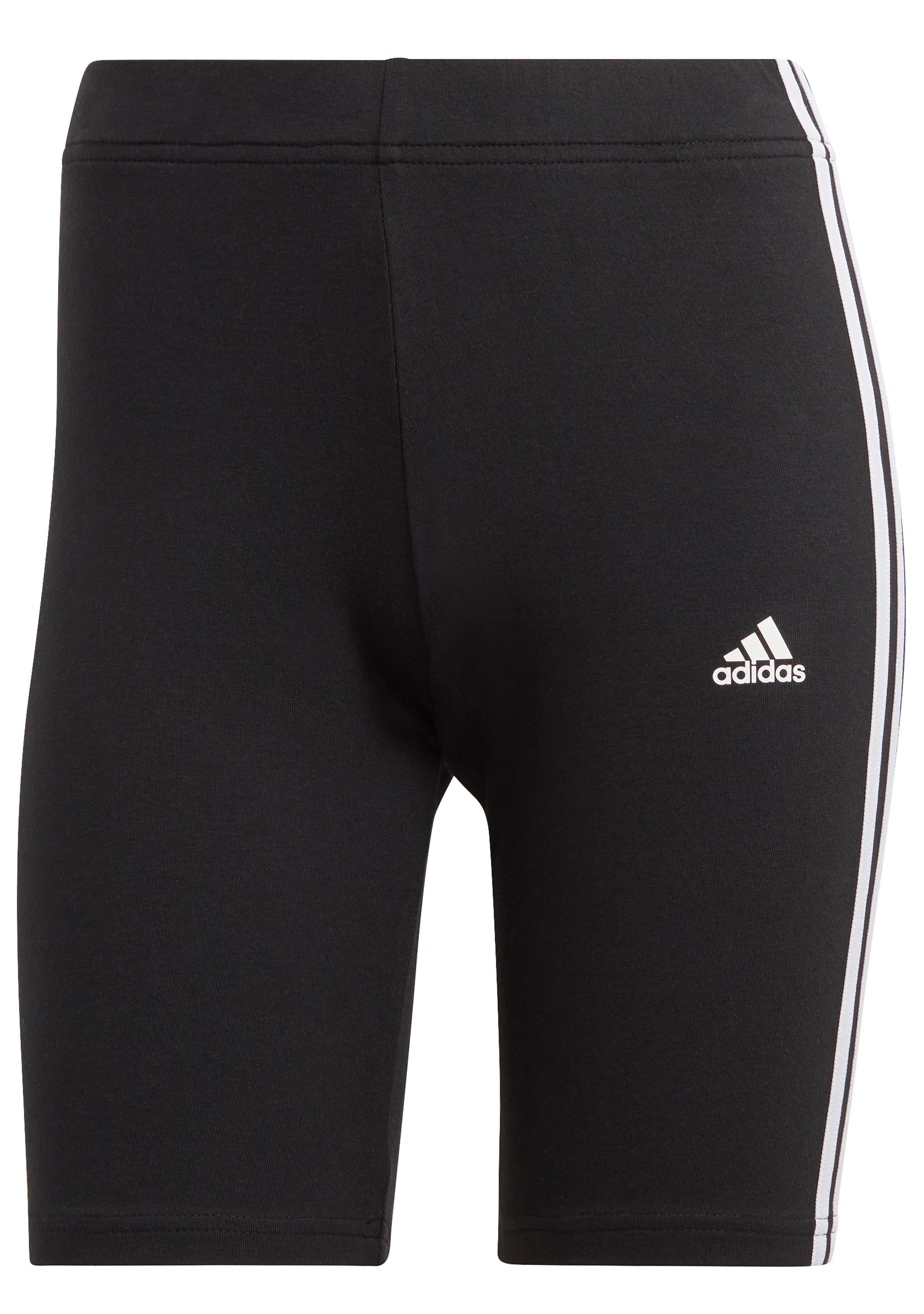 Adidas Women's 3S Bike Shorts - High Waist Workout Shorts for Cycling, Running & Gym - Breathable Compression Activewear for Women