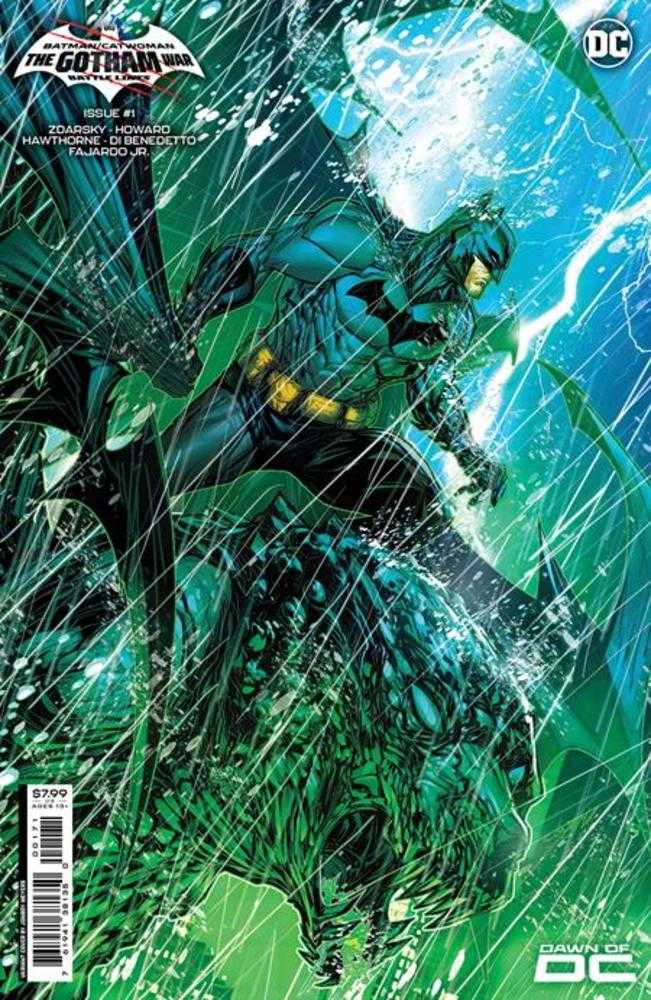 Batman Catwoman The Gotham War Battle Lines #1 One Shot - Jonboy Meyers Foil Variant Cover | DC Comics Collector's Edition | Perfect for Comic Book Fans & Gift Giving