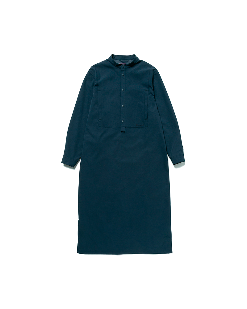 RW Transit Shirt Dress for Women - Casual Long Sleeve Button Down Tunic Top with Pockets | Perfect for Work, Travel & Everyday Wear