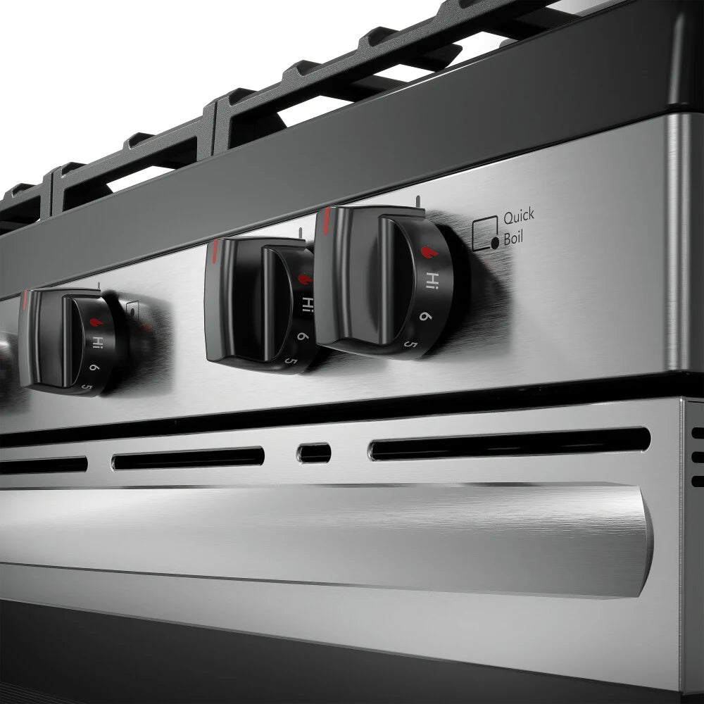 Frigidaire FCRG3052BS 30-Inch Stainless Steel Gas Range - Professional Style Oven with 5 Burners, Convection Bake & Self-Cleaning - Perfect for Home Kitchens & Cooking Enthusiasts