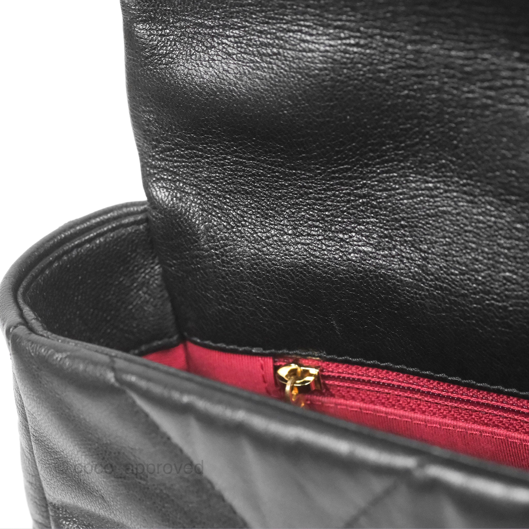 Chanel 19 Small Black Goatskin Leather Bag with Mixed Gold/Silver Hardware - Luxury Crossbody Purse for Women, Perfect for Date Night & Evening Events