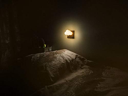 **AUSAYE Motion Sensor LED Night Light Plug-in Wall Lamp - Cute Cloud Shape Dream Lighting for Kids & Adults, Perfect for Bedroom, Bathroom, Toilet, Stairs, Kitchen & Hallway - Energy-Efficient Home Decor Nightlight**    *(Use Cases: Provides soft glow for midnight bathroom trips, safe hallway navigation, cozy bedroom ambiance, and kid-friendly nightlighting.)*