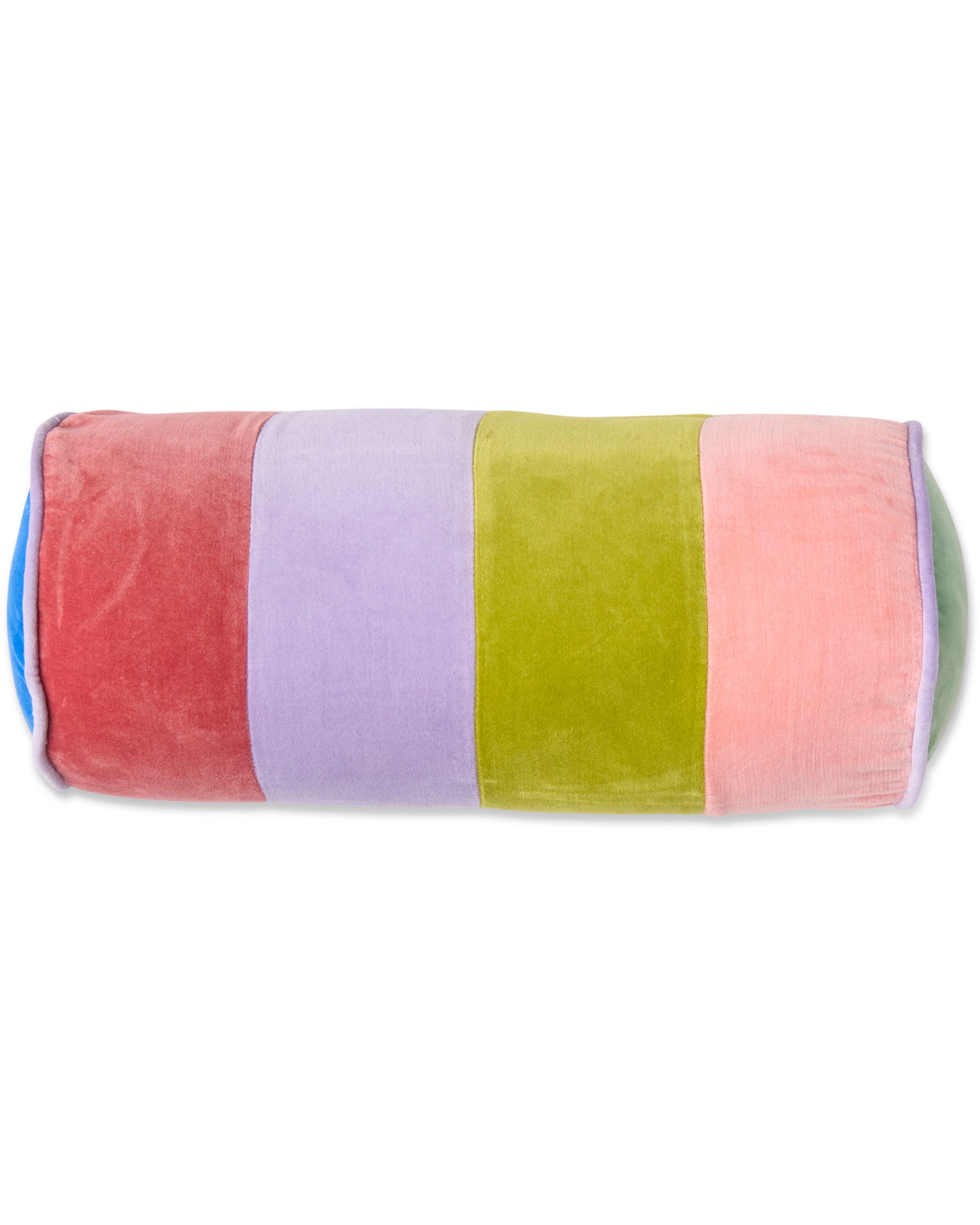 Dreamer Velvet Bolster Cushion - Soft Luxury Pillow for Sofa, Bed & Floor - Perfect for Lounging, Reading & Relaxing at Home