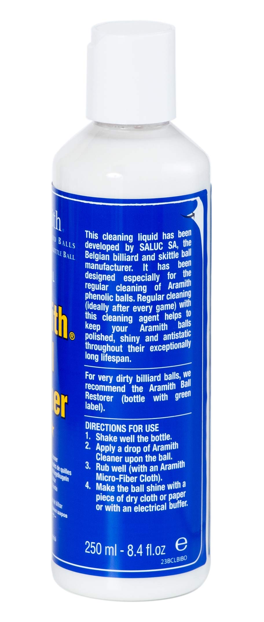 Aramith 2-Pack Billiard Ball Cleaner and Restorer Set - 8.4 fl.oz Bottles Each - Perfect for Pool Table Maintenance & Professional Tournament Use