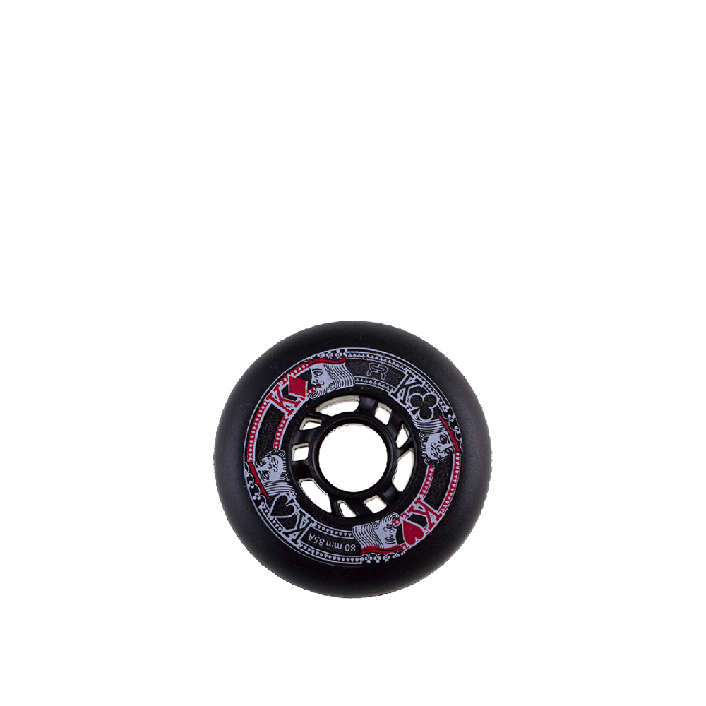 FR Street Kings 76mm 85a Skateboard Wheels - High Performance Single Wheel for Street Skating, Cruising & Tricks - Perfect for Smooth Rides & Park Sessions