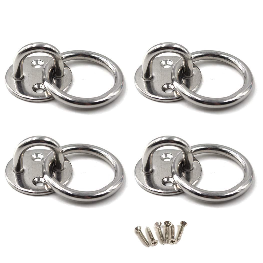 Heavy Duty M5 Ceiling Hook - 304 Stainless Steel Wall Mount for Hanging (Home & Garden)