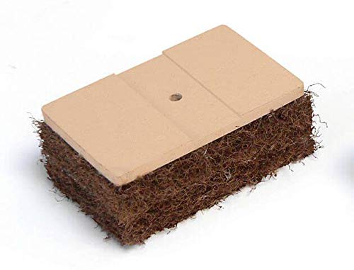 BR4006 Coarse Scrub Pad for Pool Tile Cleaning - Heavy Duty Swimming Pool Maintenance Brush for Stubborn Algae & Grime Removal (Perfect for Pool Decks, Tiles & Concrete Surfaces)