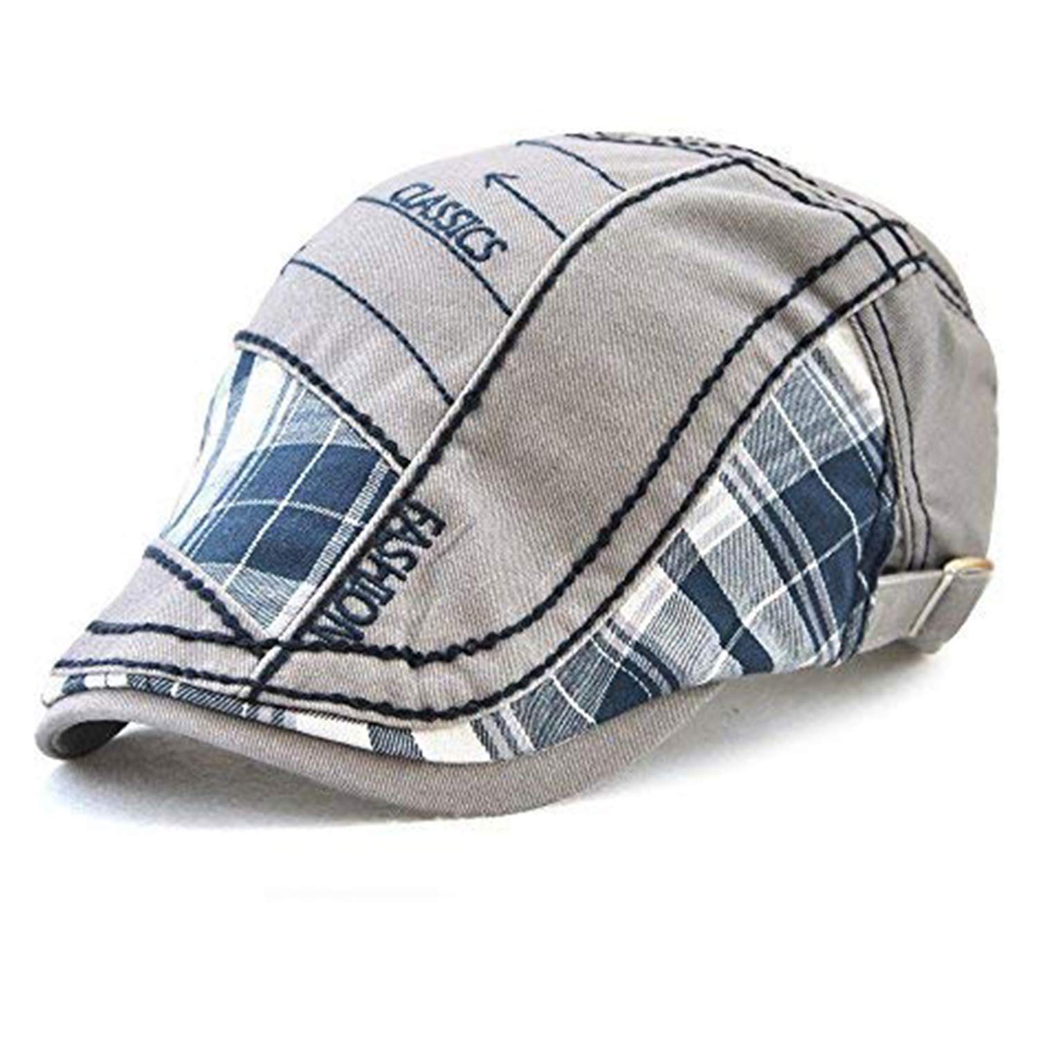 Stylish M MOACC Men's Cotton Beret Hat - Adjustable Newsboy Cap for Driving, Cabbie & Gatsby Fashion | Perfect for Casual Wear, Outdoor Activities & Vintage Style Outfits