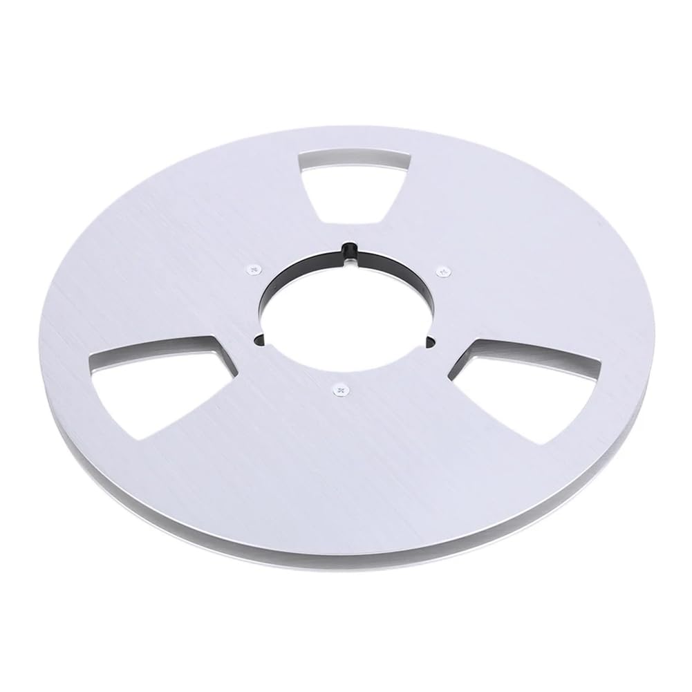 Osmond 10 Inch Universal Blank Tape Reel - Empty Audio Disc for Studer & ReVox Reel-to-Reel Recorders - Professional Studio Recording & Audio Archiving Solution