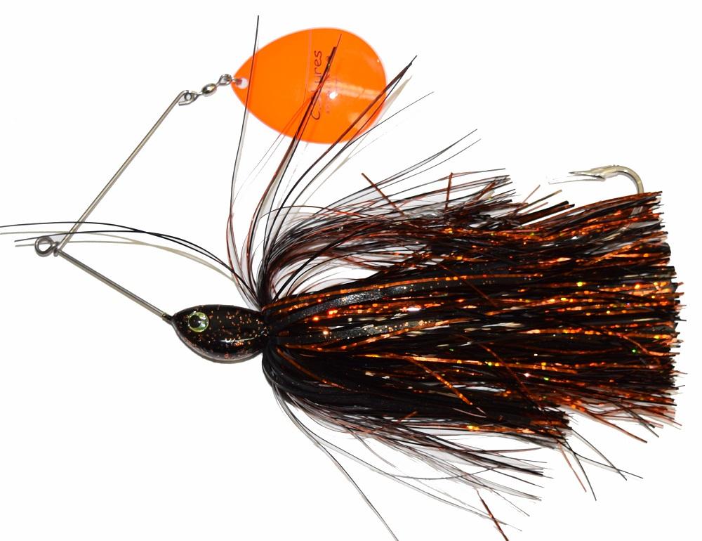 C.S. Lures Colorado Spinnerbait - Premium Bass Fishing Lures for Freshwater & Saltwater - Ideal for Bass, Pike, and Walleye Fishing in Lakes and Rivers