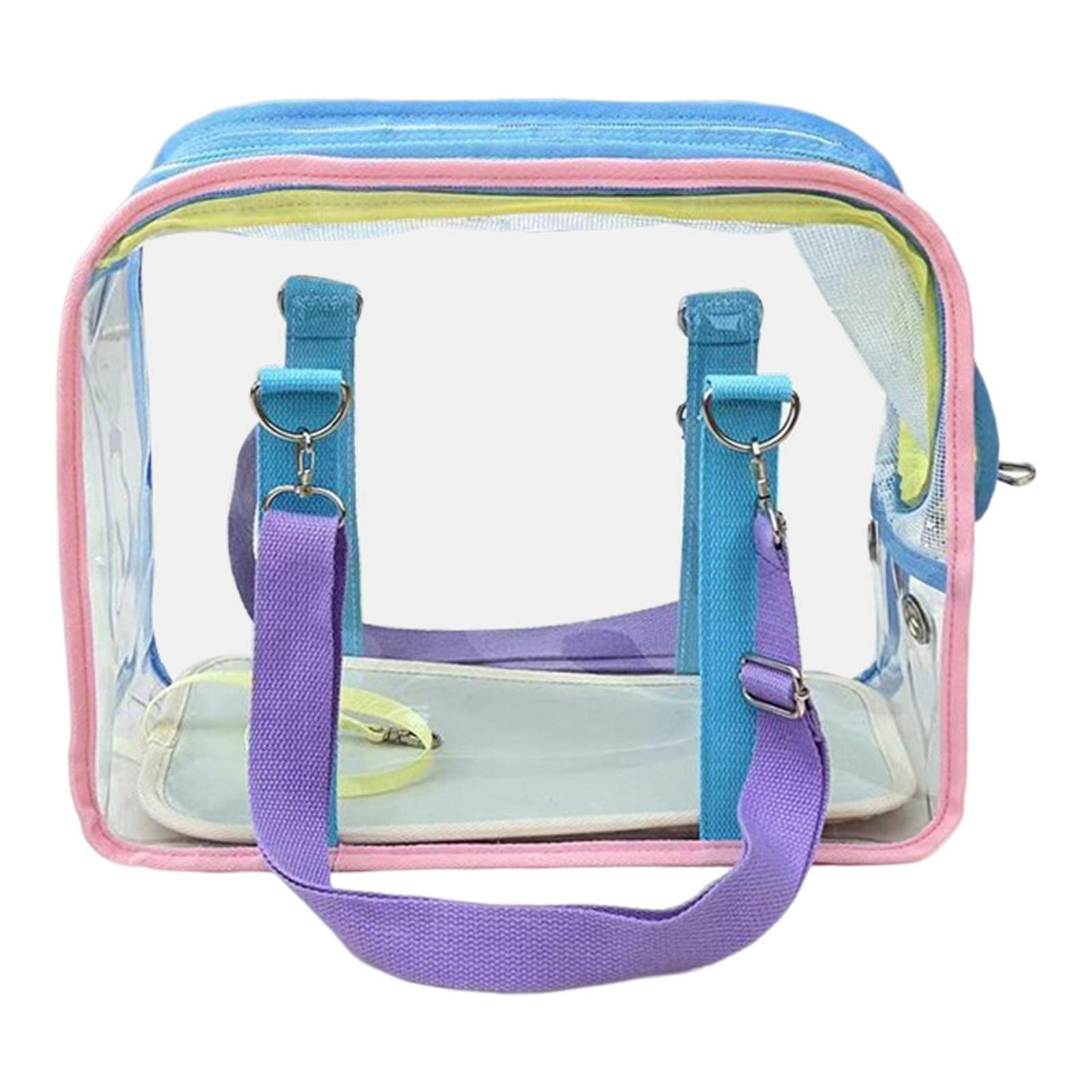 Enakshi Pet Carrier Travel Bag for Cats & Small Dogs - Lightweight & Durable Animal Transport Case for Hiking, Vet Visits & Air Travel | Blue Collapsible Pet Carrier | Dog & Cat Supplies