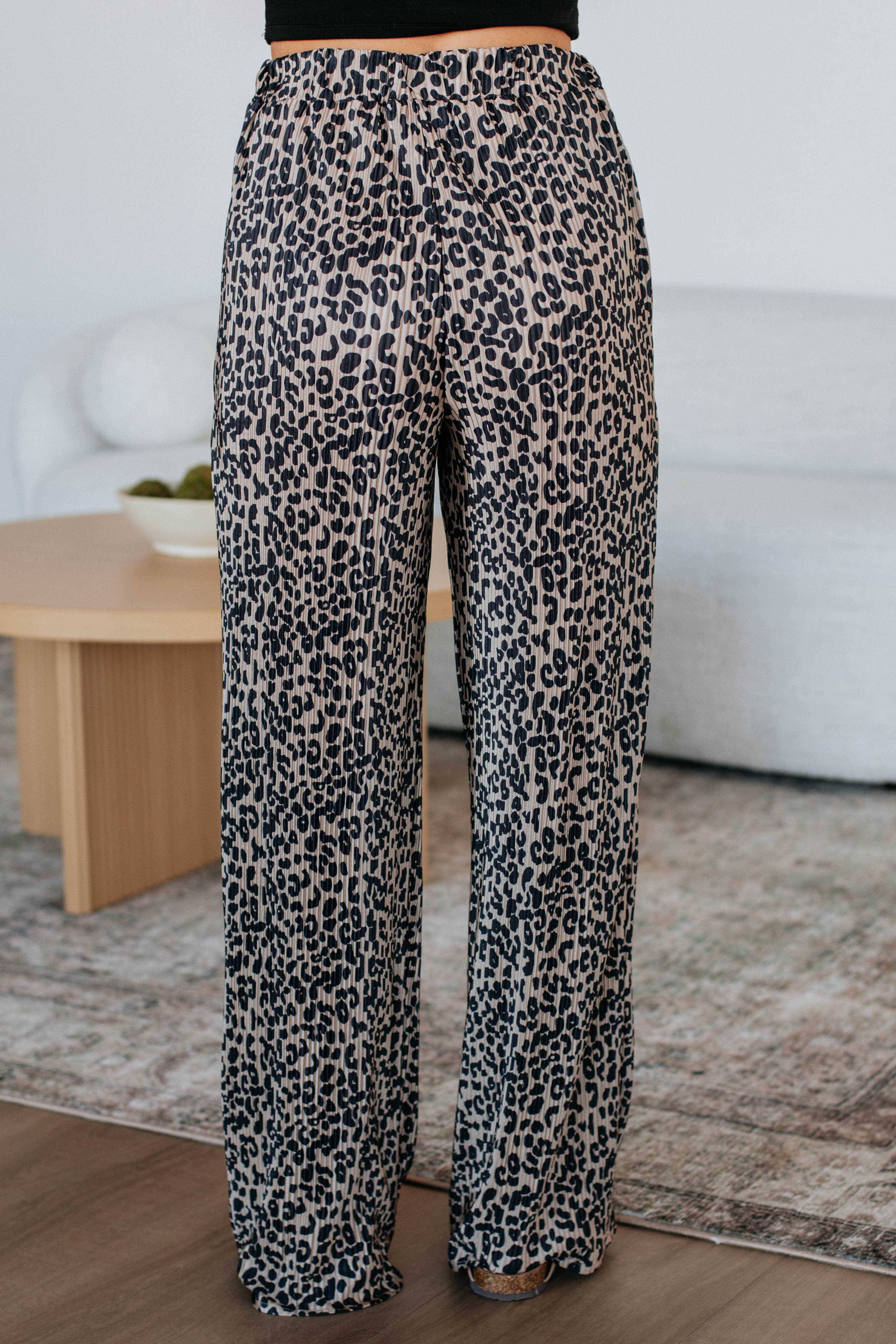 Signature Pose Leopard Print Pants for Women - High Waisted Stretchy Animal Print Leggings - Perfect for Yoga, Workout & Casual Wear