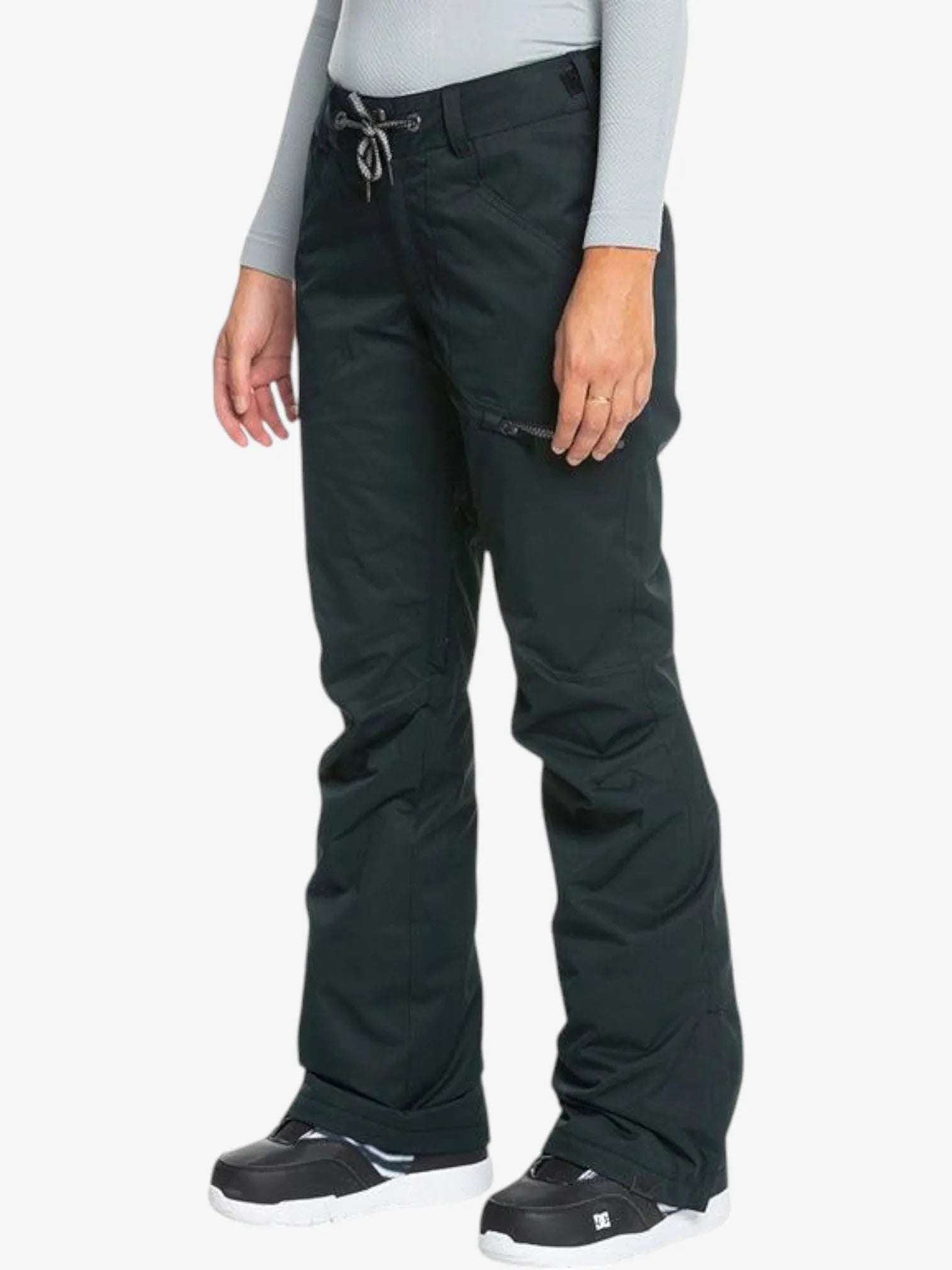ROXY Women's Nadia Snow Pants - Black - Waterproof & Insulated Ski Pants for Winter Sports & Outdoor Activities