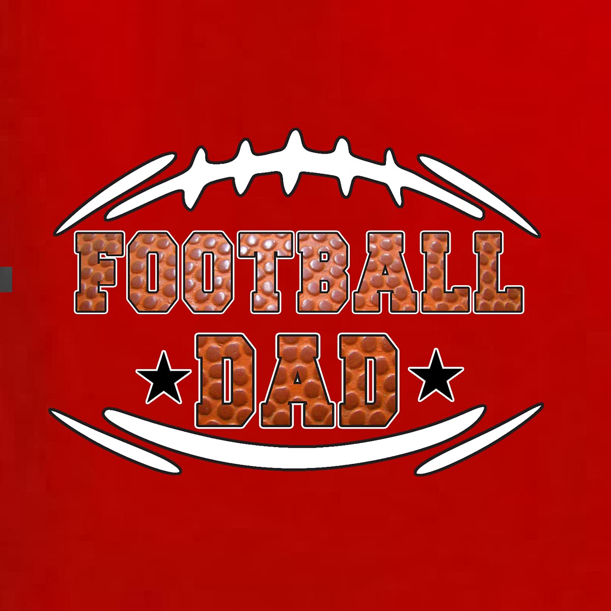 Wild Bobby Football Dad Sports Men's Long Sleeve Shirt - Comfortable & Stylish Athletic Top for Game Day, Tailgating & Casual Wear