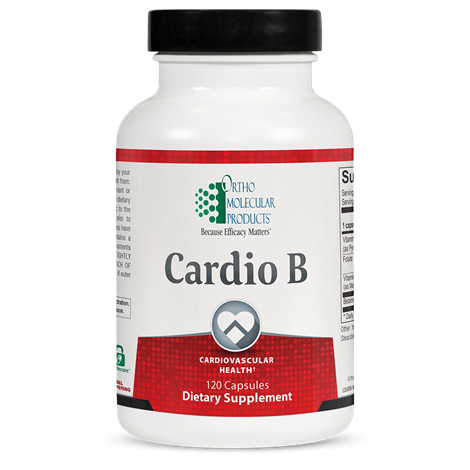 Orthomolecular Cardio B - Premium Heart Health Supplement for Cardiovascular Support | Boost Energy & Circulation | Ideal for Active Lifestyles & Wellness Routines