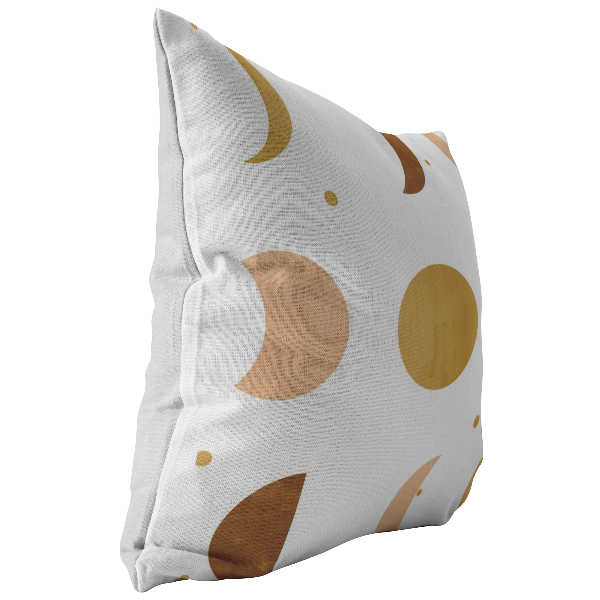Celestial Moon Phases Decorative Throw Pillow Cover - Boho Home Decor for Living Room, Bedroom & Nursery - Perfect for Cozy Nights and Aesthetic Room Decor