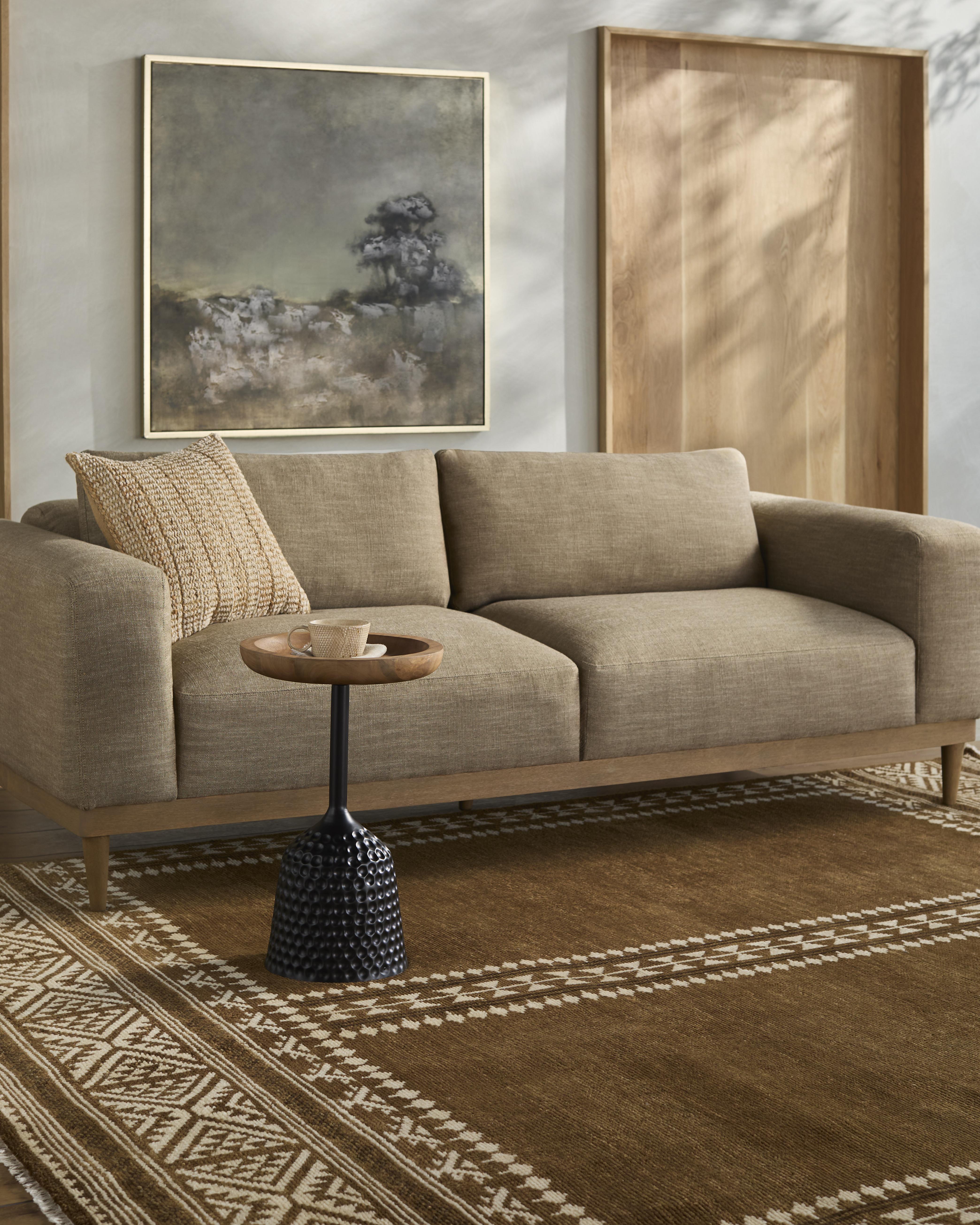 Hand Knotted Wool Rug - Premium Handmade Baquero Rug for Living Room, Bedroom & Dining Area - Soft & Durable Home Decor
