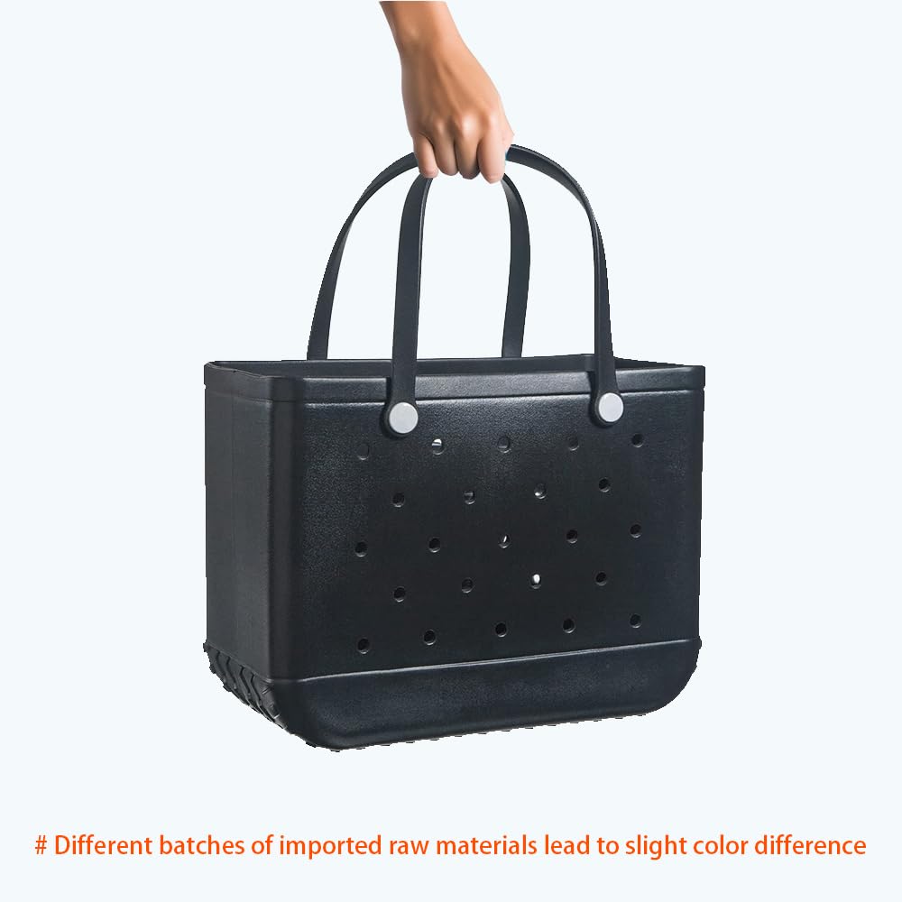 Waterproof & Sandproof Beach Tote Bag - Lightweight Portable Rubber Handbag for Swimming, Travel, Sports & Outdoor Activities | Perfect for Pool, Gym, Picnic & Beach Day
