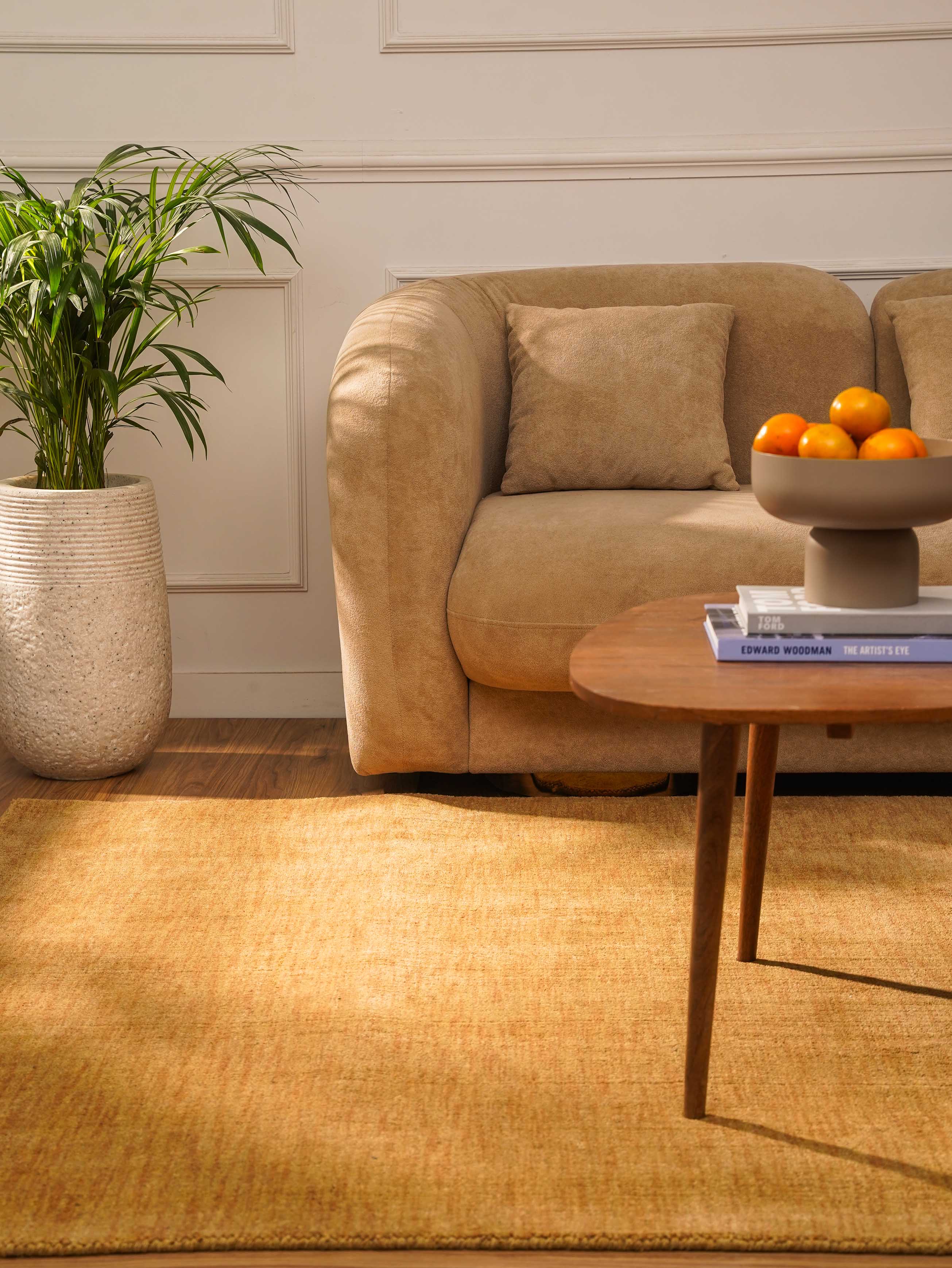 Luxury Hand-Knotted Wool Rug - Soft & Durable for Living Room, Bedroom, or Office - Premium Home Decor