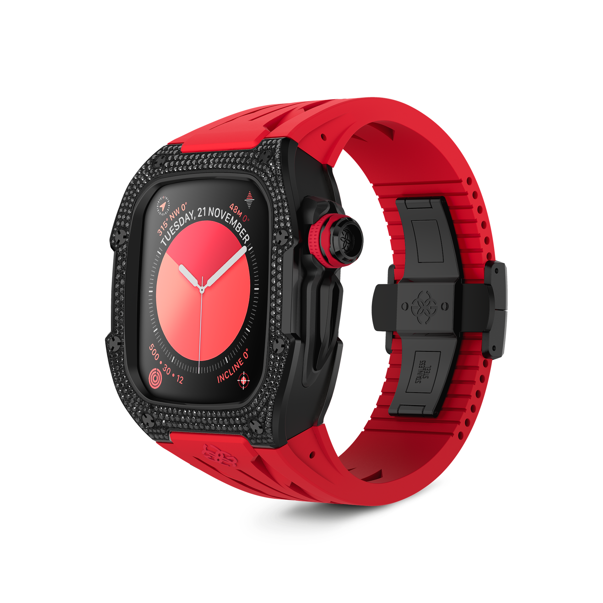 Premium Apple Watch Case - RSTIII46 Diablo Series | Durable & Stylish Protection for Your Apple Watch | Perfect for Sports, Workouts & Everyday Use