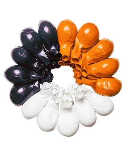 Black White Orange