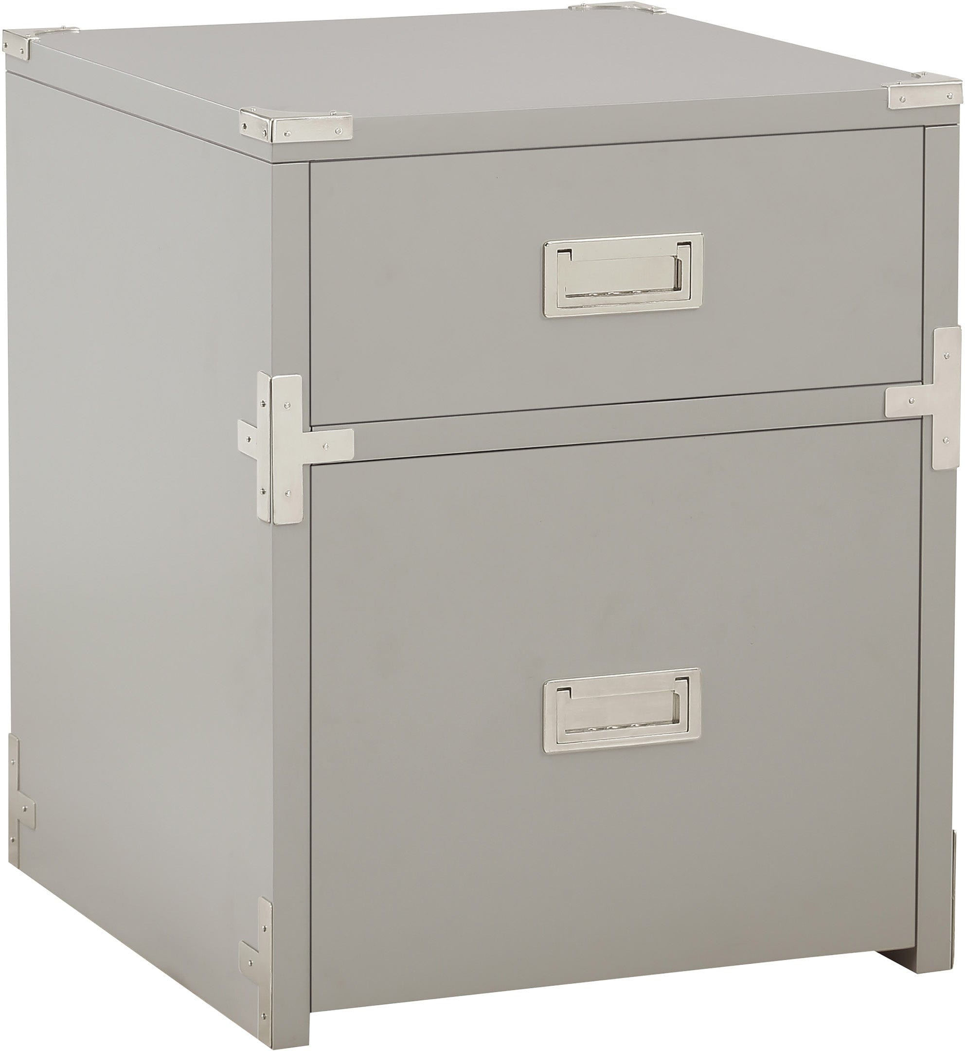Office Star Wellington 2 Drawer File Cabinet [WEL1482] - Metal Filing Cabinet for Home & Office Organization, Letter/Legal Size Document Storage with Lockable Drawers & Smooth Gliding Rails