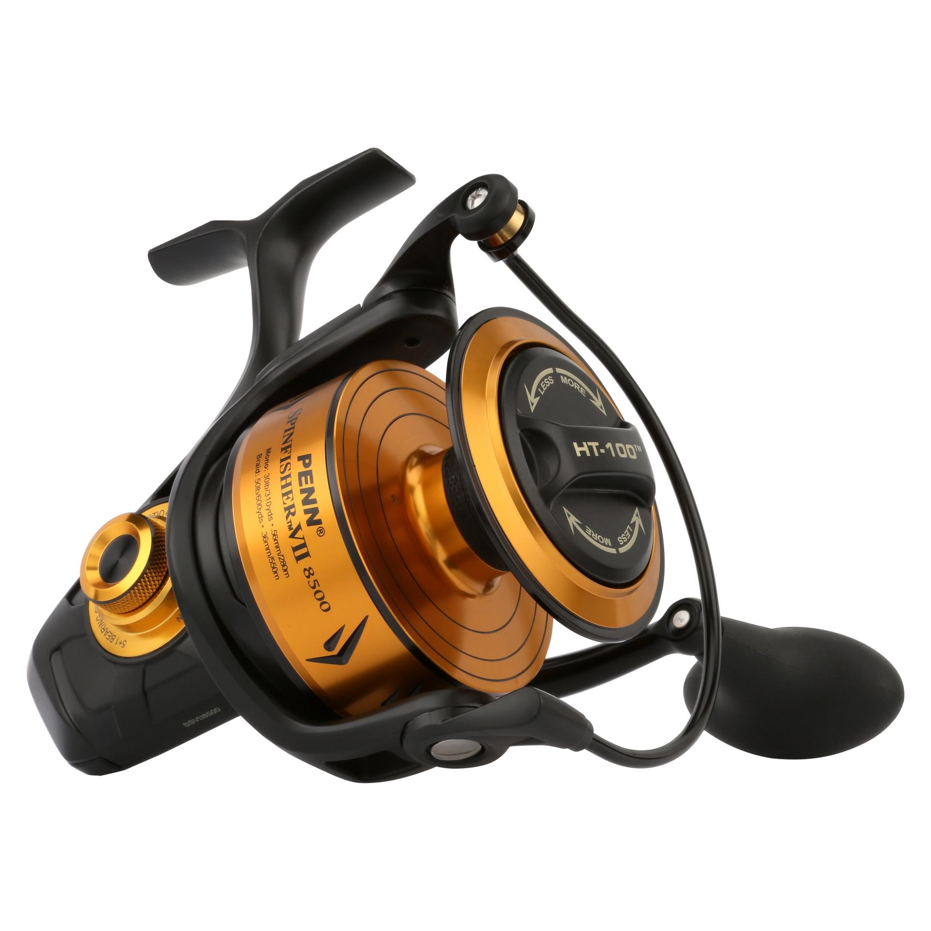 Penn Spinfisher VII Spinning Fishing Reel - Saltwater & Freshwater Resistant, Smooth Drag System - Perfect for Surf Fishing, Pier Fishing & Offshore Angling