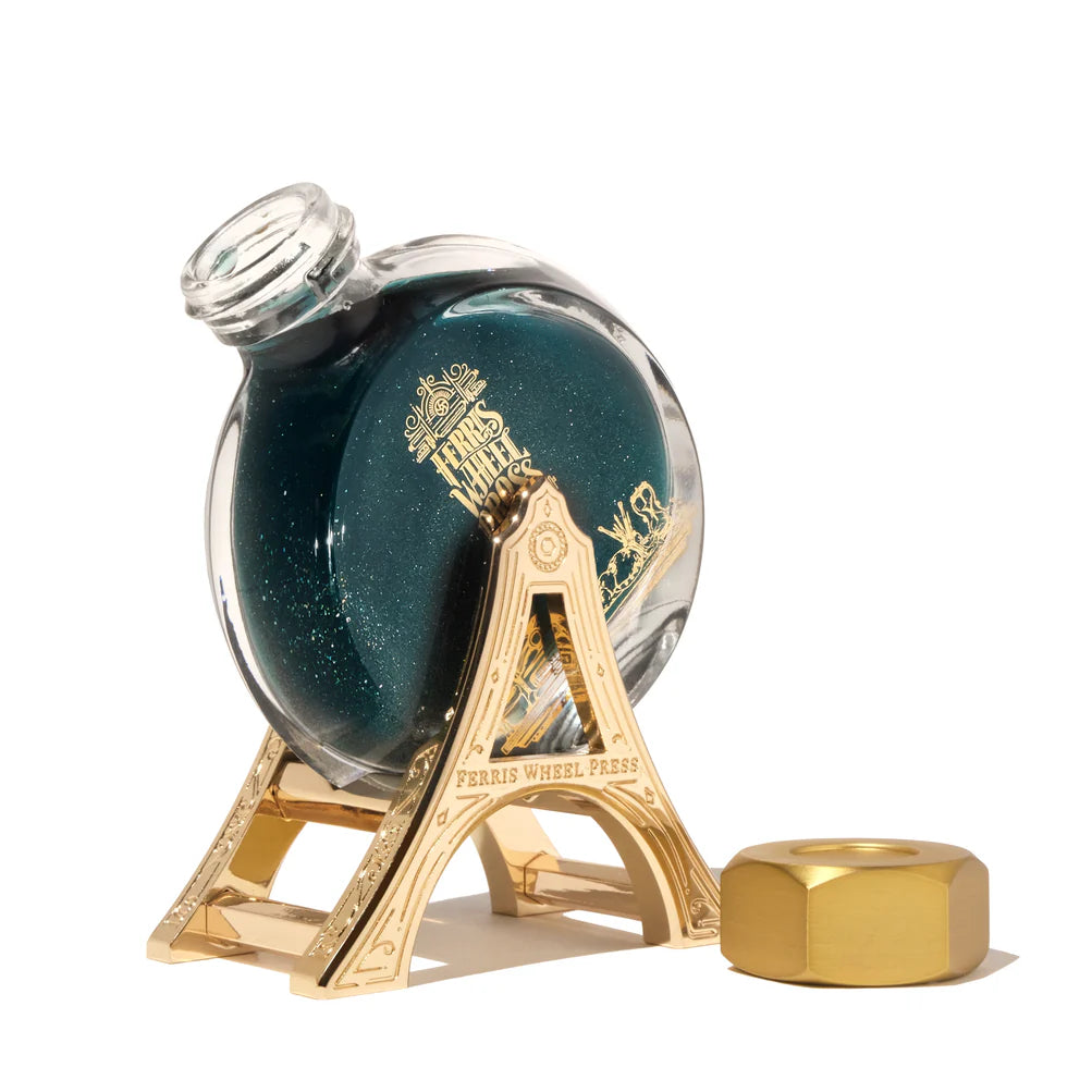 38ml Gold Polished Ink Cartridge - Premium Refill for Fountain Pens | Perfect for Calligraphy, Office Use & Gift Giving