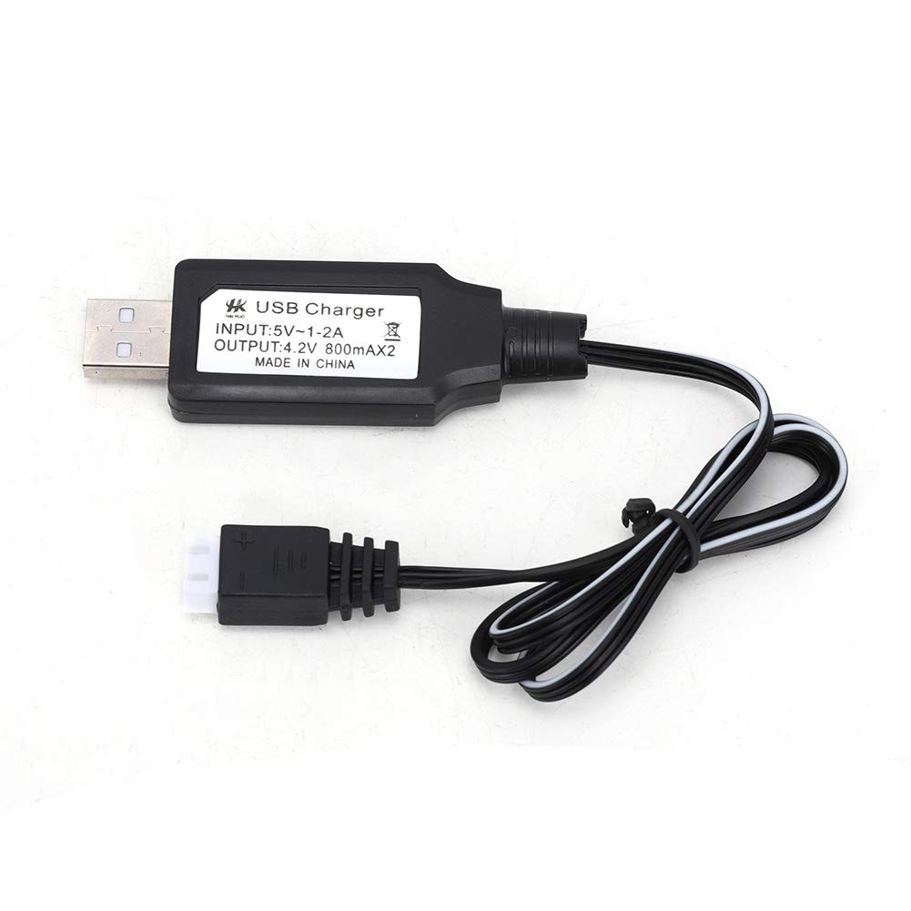 Vingvo USB Charger for RC Excavator - Durable & High-Quality Charging Cable | Perfect for RC Toy Vehicles, Outdoor Play, Home Use & Sightseeing (Model 1583-003)
