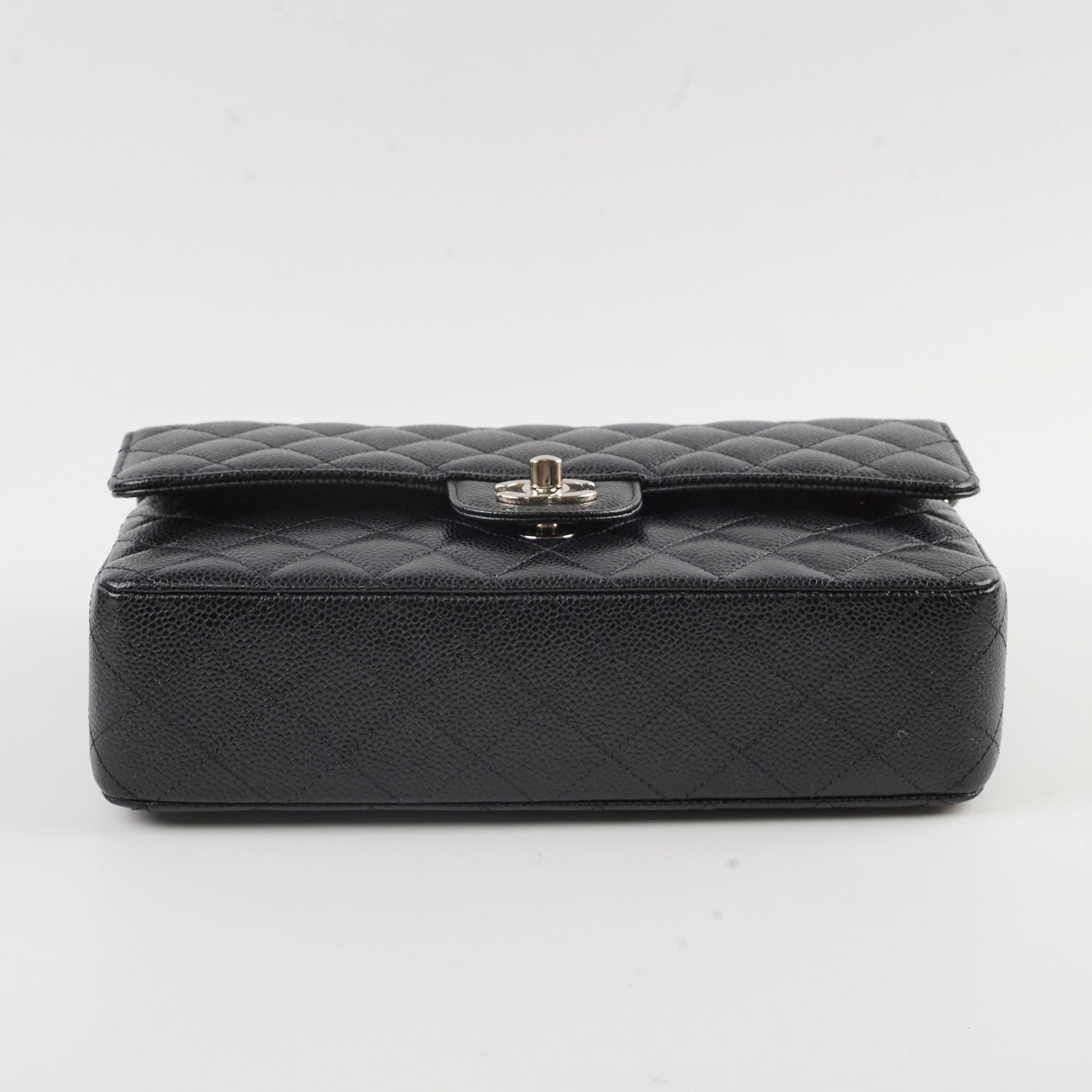 Chanel Medium Classic Double Flap Bag in Black Caviar Leather - Timeless Luxury Handbag for Women, Perfect for Work, Evening Events & Special Occasions