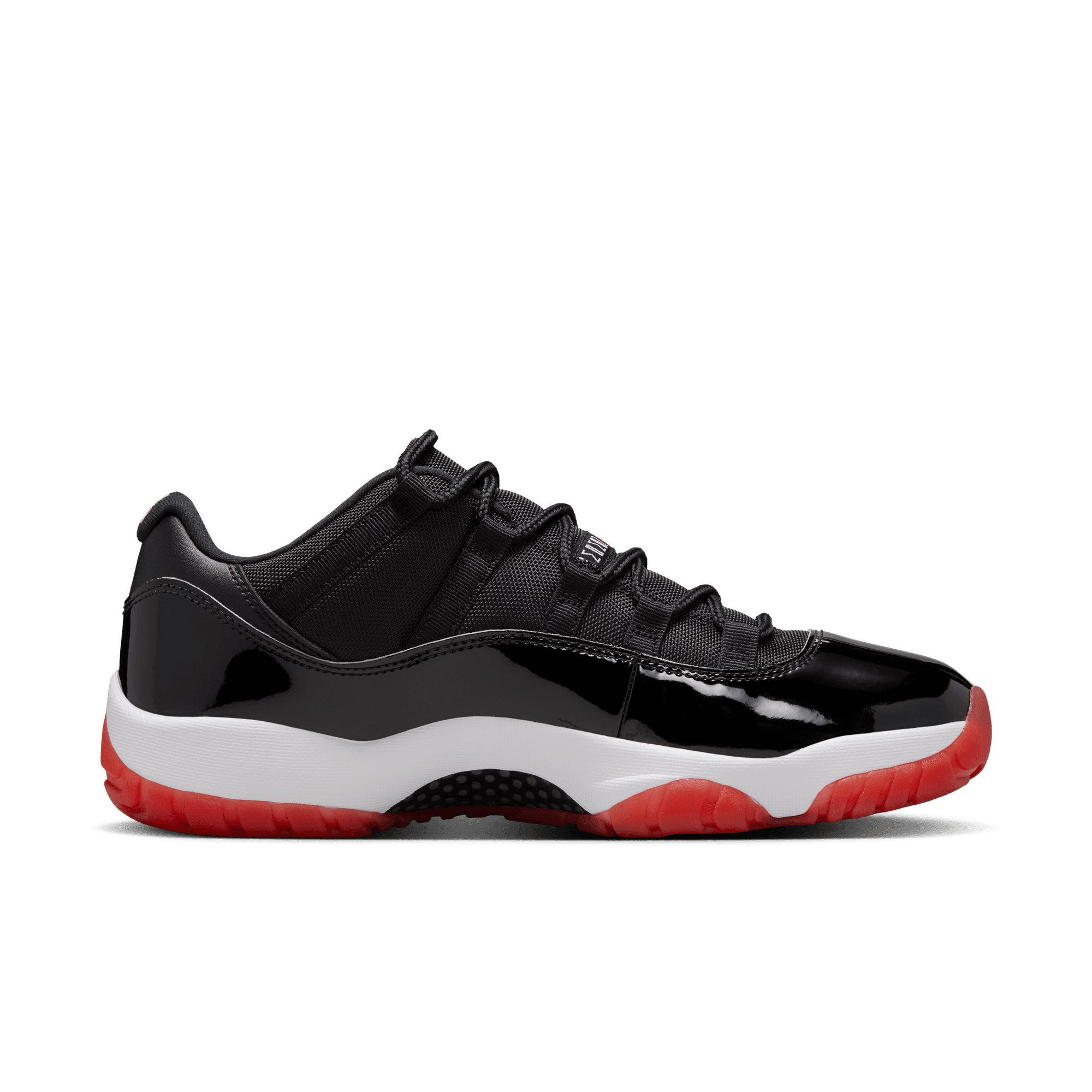 Air Jordan 11 Retro Low Bred Men's Basketball Shoes - Official Nike Sneakers for Casual Wear & Court Performance | Perfect for Street Style, Gym Workouts & Sneaker Collectors