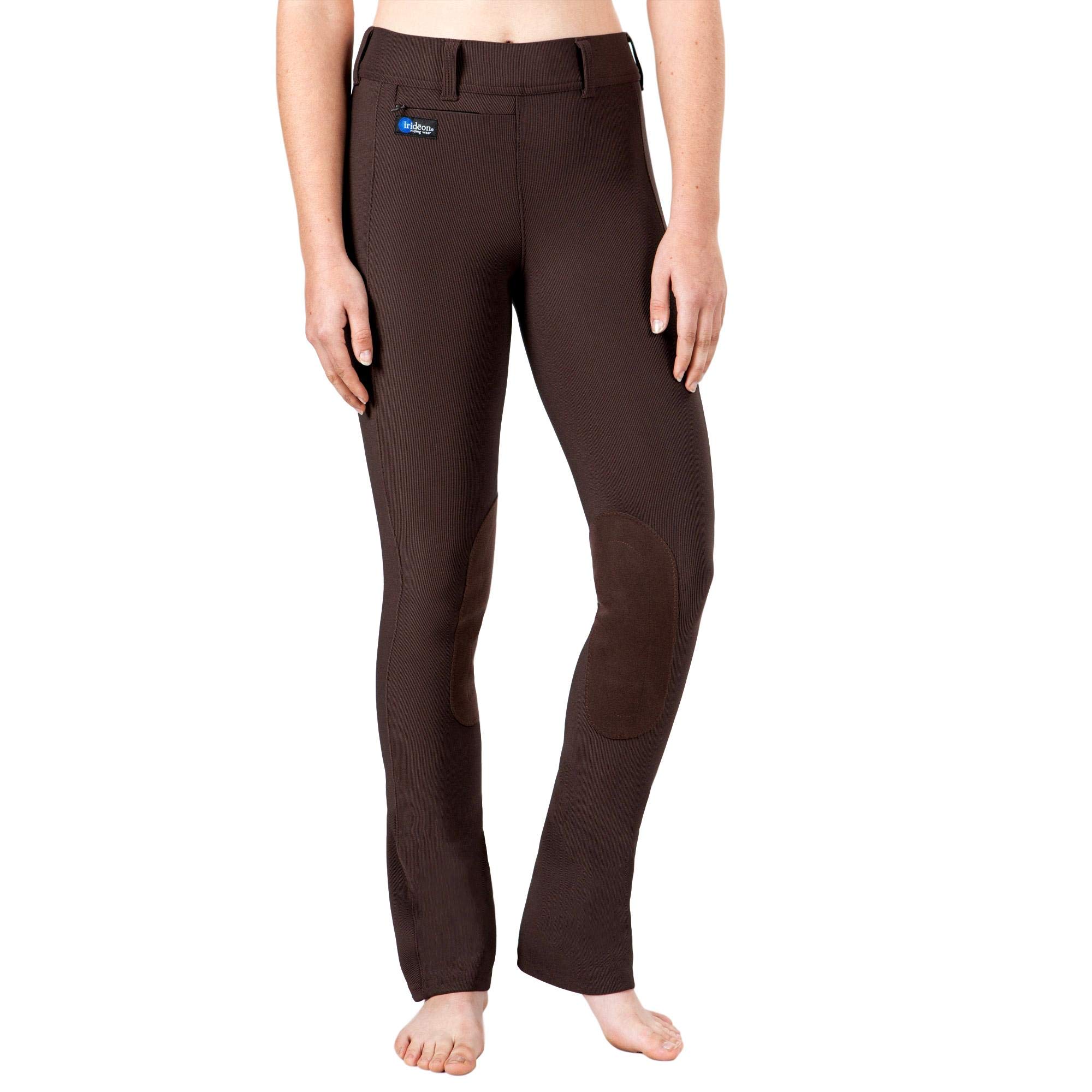 Irideon Cadence Boot Cut Breech - Medium Size, Espresso Brown Equestrian Riding Pants for Women | Perfect for Horseback Riding, Training & Show Jumping