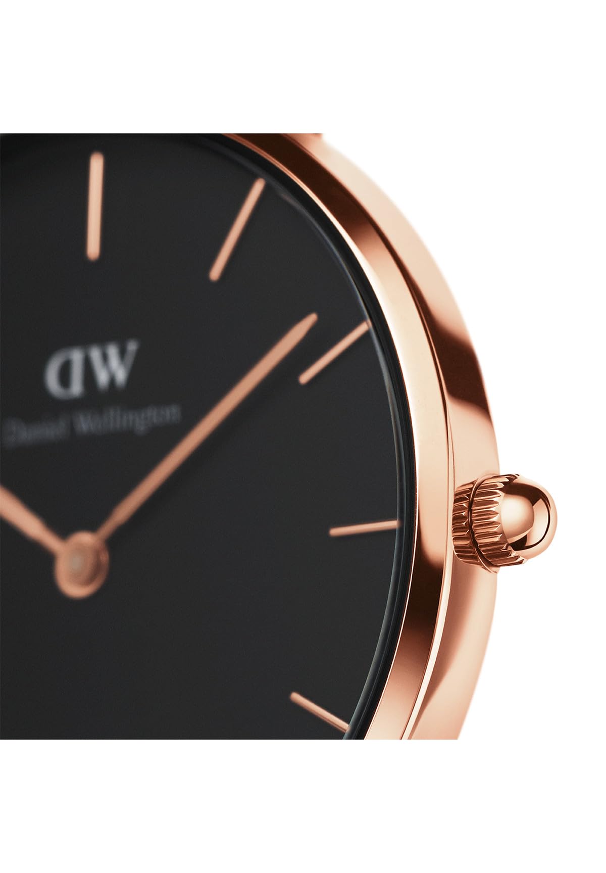 Daniel Wellington Petite Cornwall 32mm Rose Gold Women's Watch - Elegant Fabric Strap, Minimalist Design for Everyday Wear, Office & Special Occasions