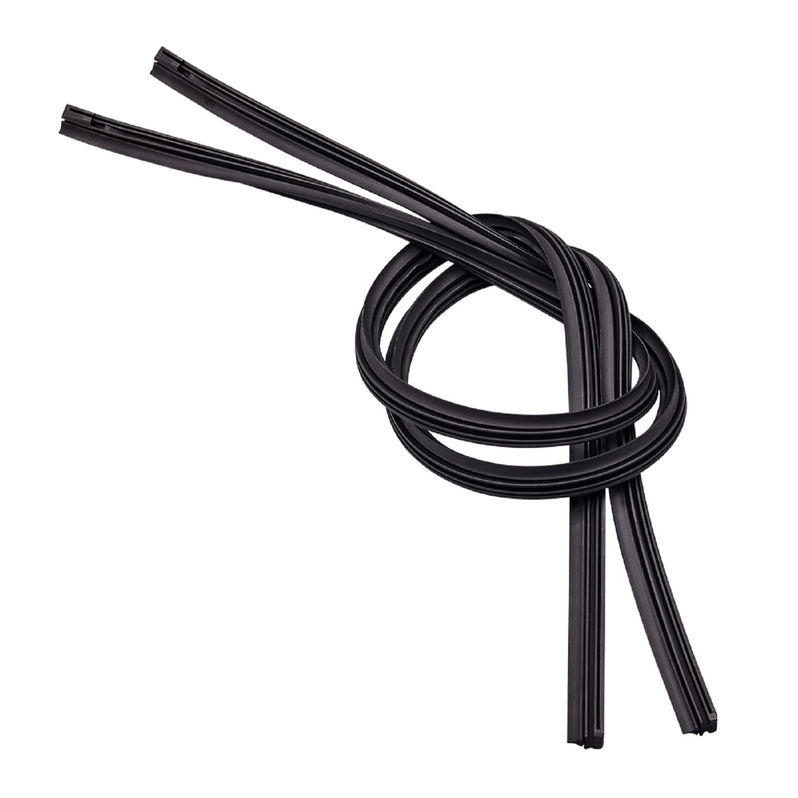 YnGia 2PCS Universal Wiper Blade Rubber Refills - Cuttable Windshield Wiper Replacement for Cars, Trucks & SUVs | Perfect for Rainy Weather & Winter Driving