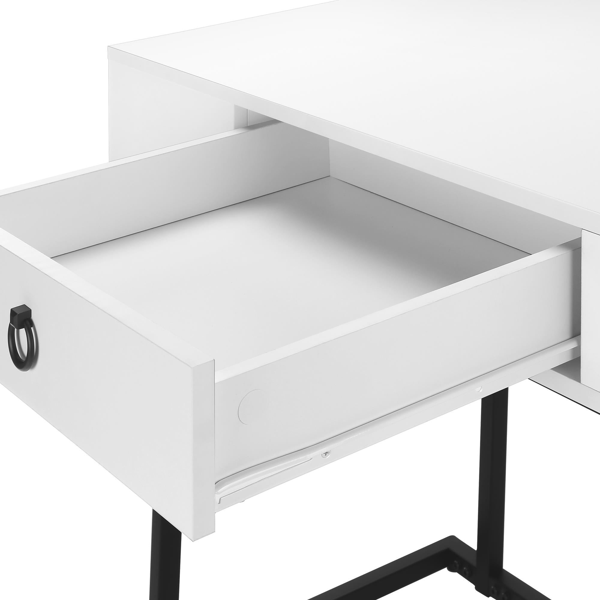 Monarch Office Desks - Modern Executive Office Desk with Storage | Home Office & Workspace Solution for Professionals