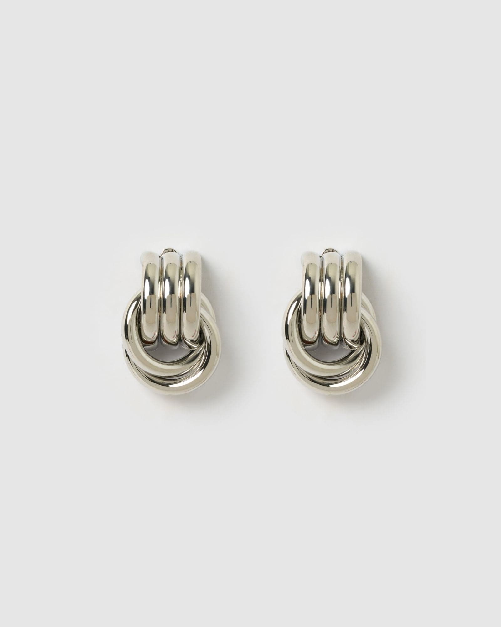 Izoa Fusion Stud Earrings - Sterling Silver Hypoallergenic Earrings for Women | Perfect for Everyday Wear, Parties & Gifts