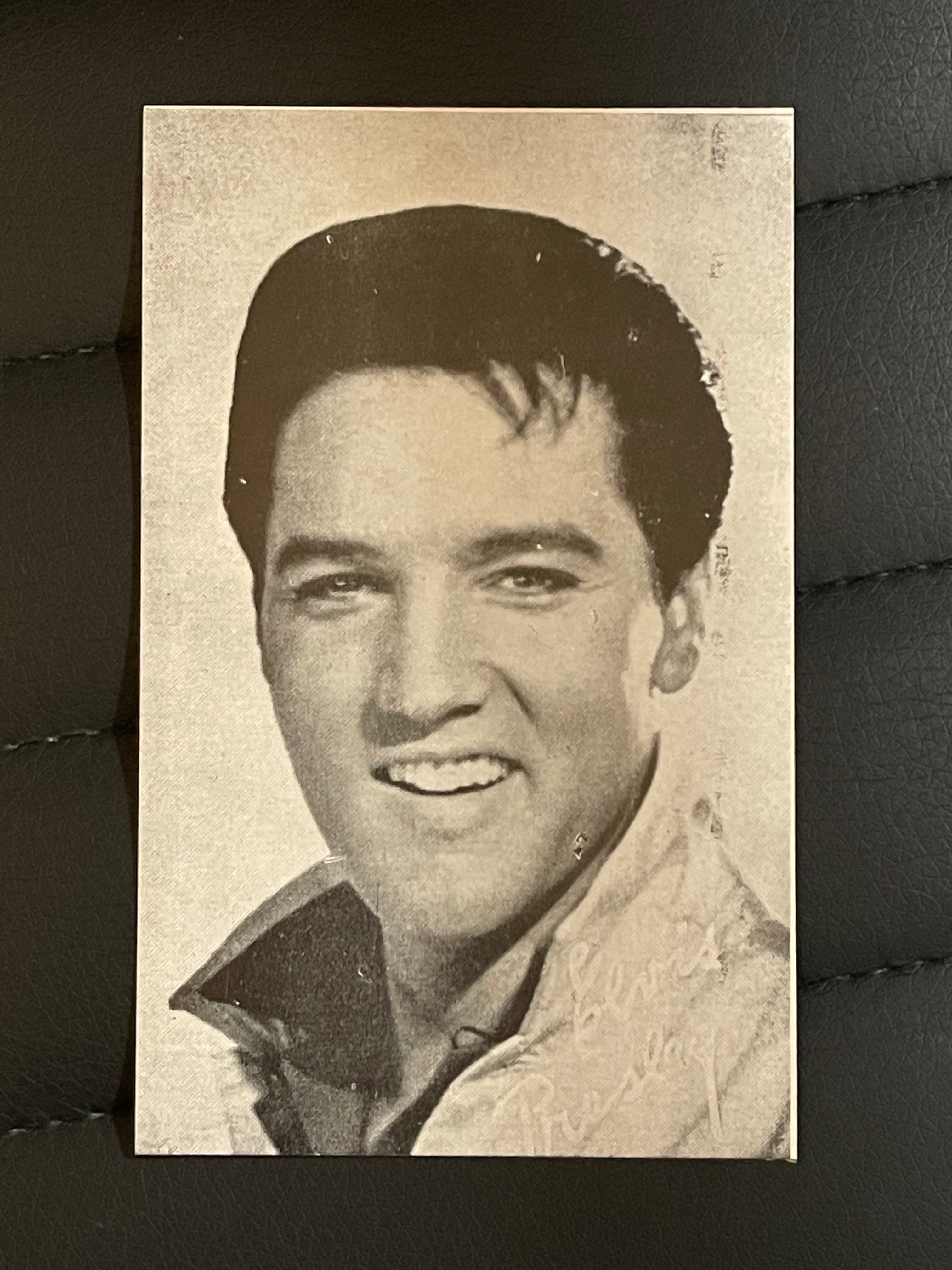 Elvis Presley Original 1964 Exhibit 4x6 Collectible Card - Perfect for Music Memorabilia Displays & Vintage Collections