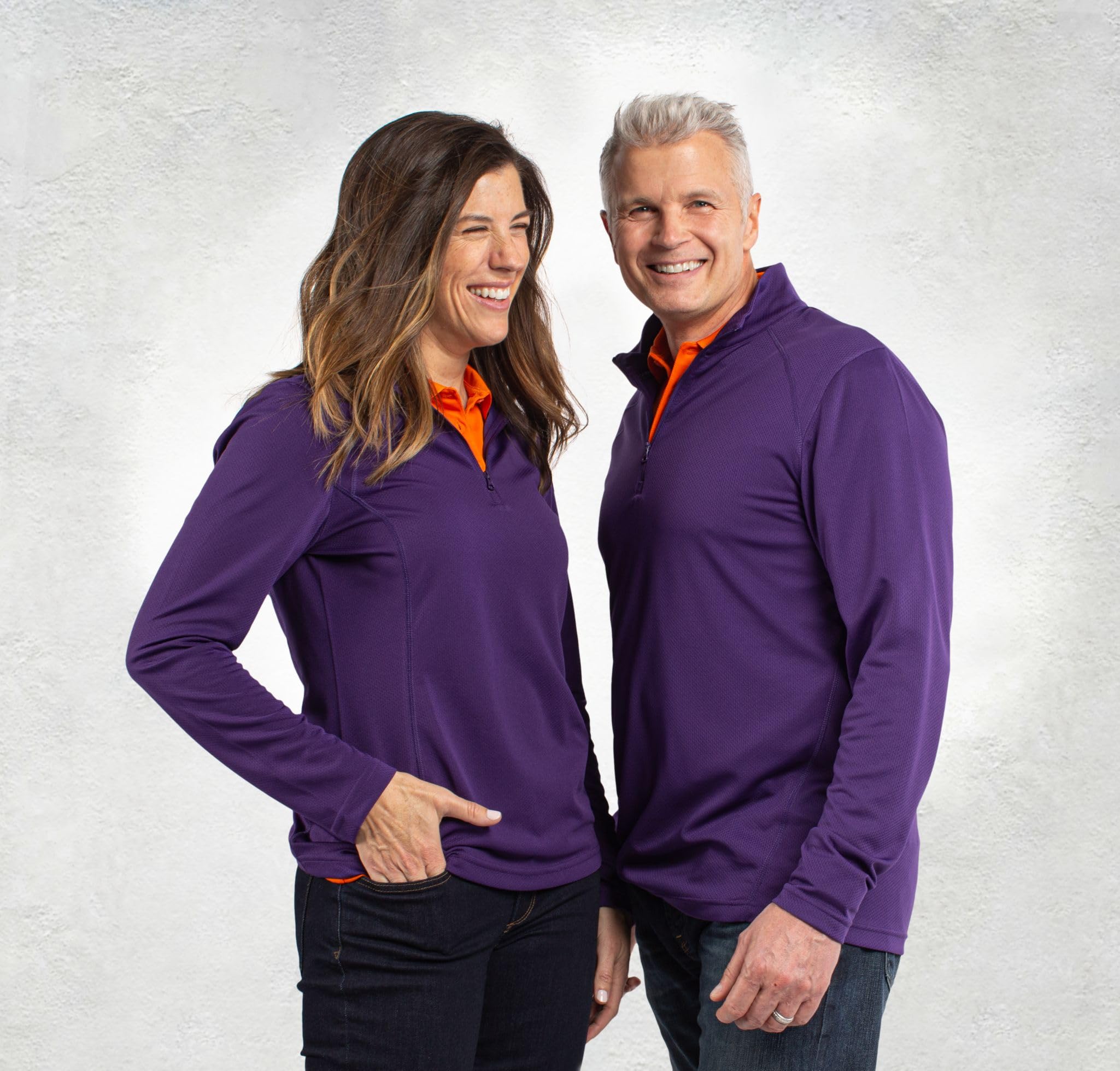 Clique Ice Pique Women's Half Zip Tech Pullover - Lightweight Athletic Sweatshirt for Running, Yoga & Outdoor Activities