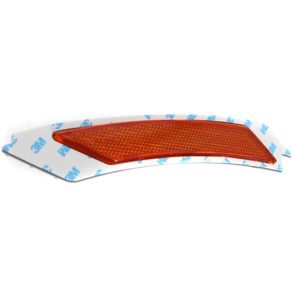 BMW 3-Series 2006-2012 Front Bumper Reflector - Driver Side Replacement for Sedan & Wagon | CAPA Certified | Fits Part Numbers BM1084102, BM1084102C, 191275353851, 63147205397 | Easy Installation & Enhanced Night Visibility for Safe Driving