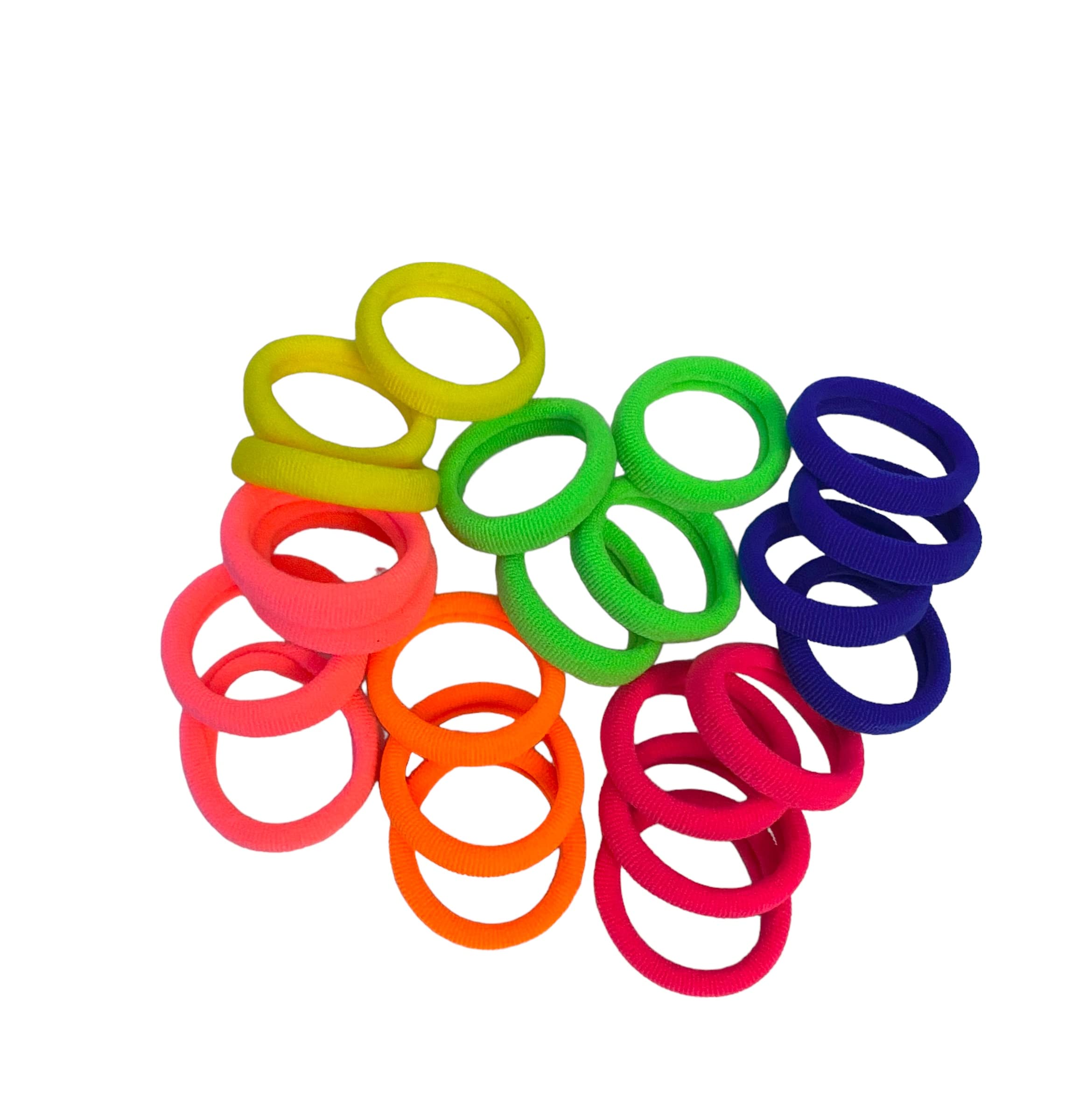 AARTISAI Premium Elastic Hair Ties - 22 Pack Strong Hold Gentle Touch No Damage Hair Bands for Women, Girls, Ponytail, Workout, Yoga & Everyday Use