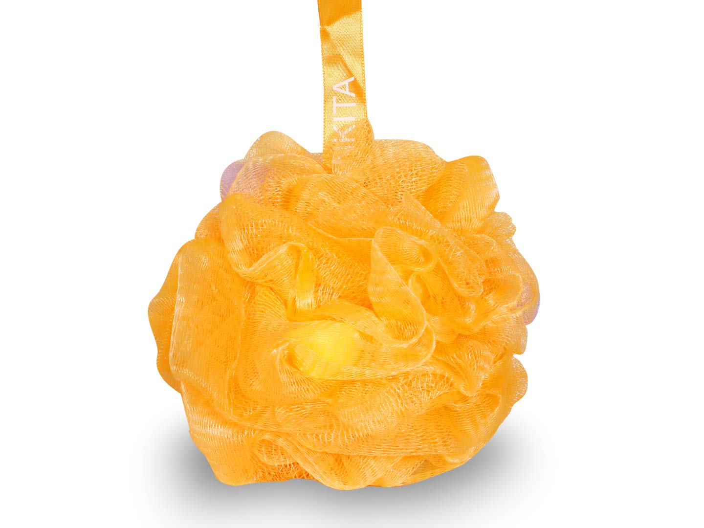 Ankita Premium Mesh Loofah Bath Sponge & Shower Pouf Ball - Exfoliating Body Scrubber for Soft Skin (Assorted Colors) - Perfect for Daily Shower, Spa Day & Gift Sets