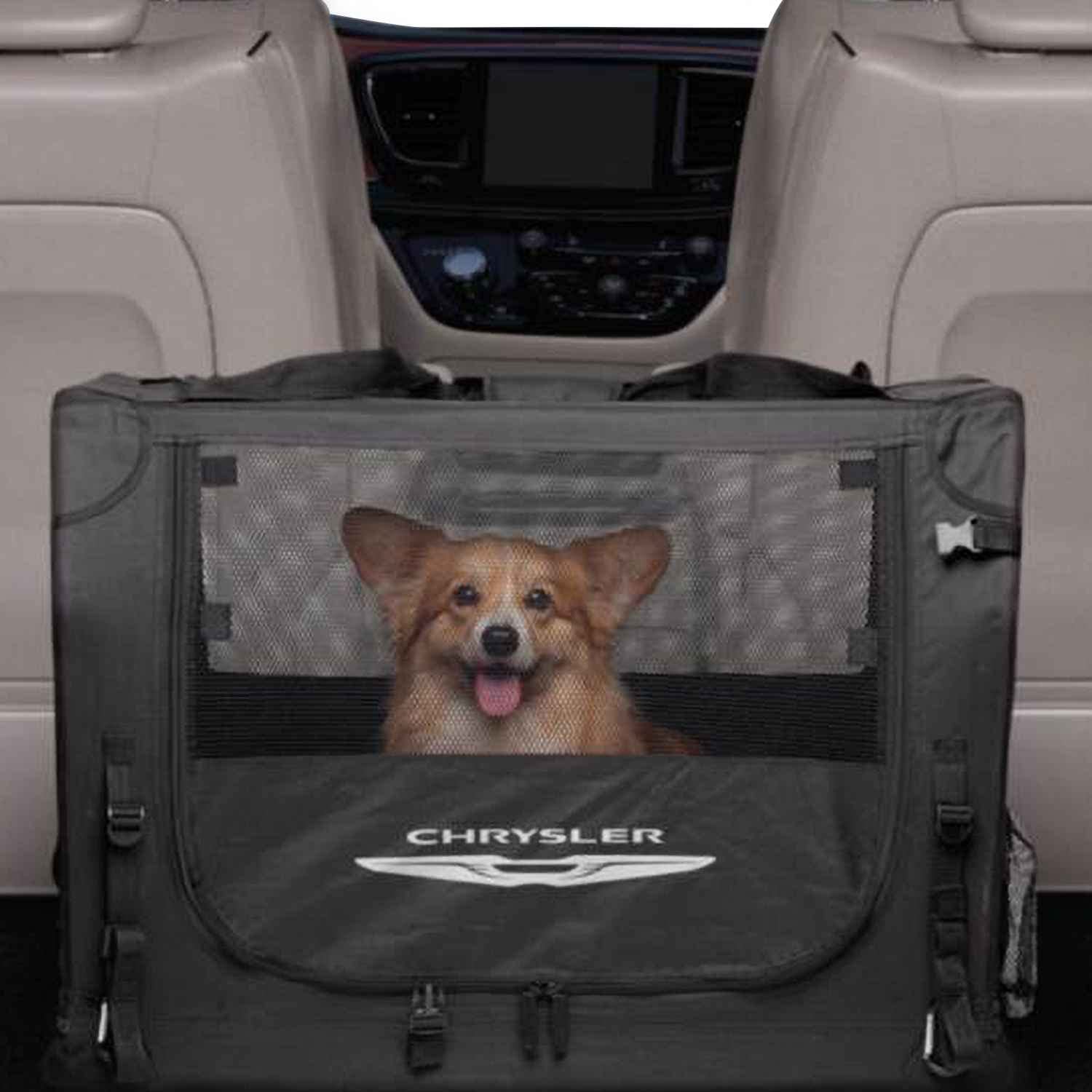 Mopar 82214536 Cargo Management System & Dog Kennel for Chrysler Pacifica - Perfect for Road Trips & Pet Travel Accessories