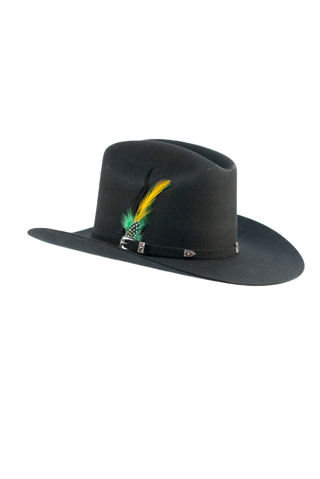 Rock'em 4X Fantasma Sinaloa Felt Cowboy Hat for Men - Western Style Rancher Hat for Country Music Festivals & Rodeo Events