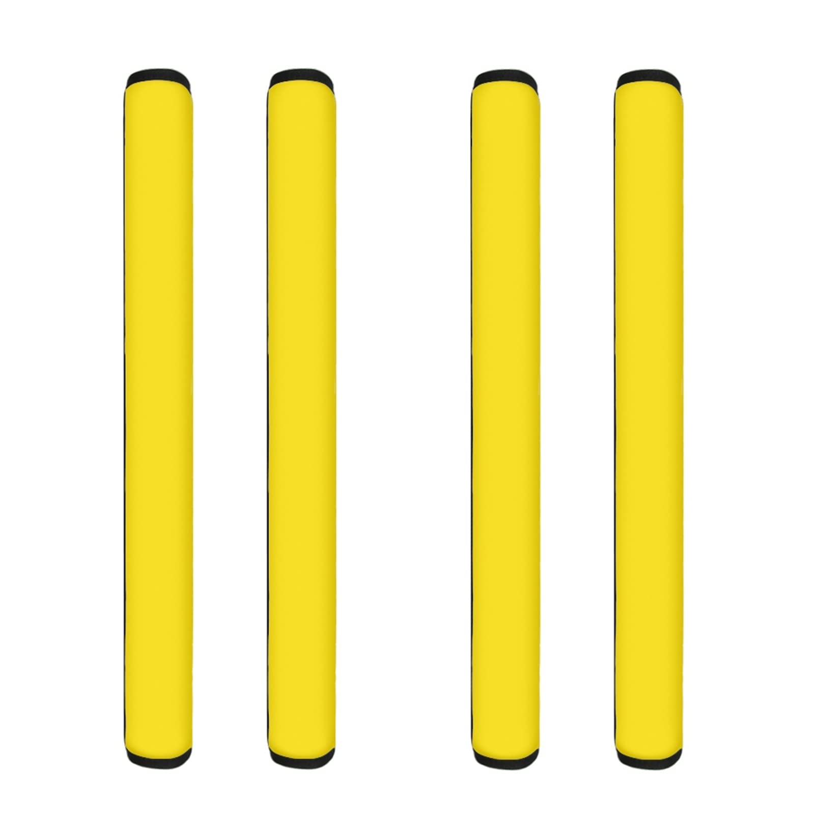 Dreaweet Yellow Fridge Handle Cover Set of 4 - Soft Refrigerator Door Covers for Kitchen Appliances - Washable & Hygienic Handle Protectors - Keep Your Fridge Handles Clean - Perfect for Home, Office & Restaurant Use