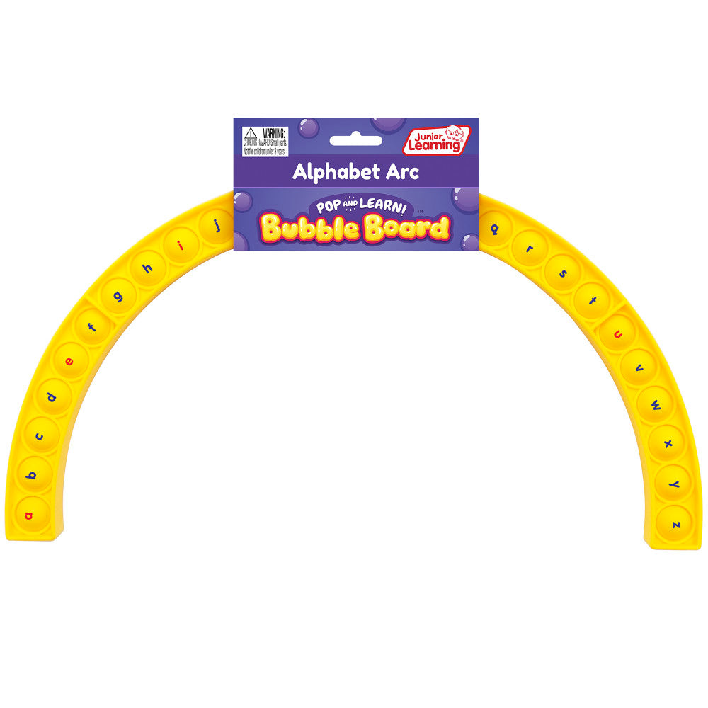 Alphabet Arc Bubble Board - Interactive Learning Toy for Kids | ABC Letter Recognition & Phonics Practice | Perfect for Classroom, Homeschool & Early Childhood Education