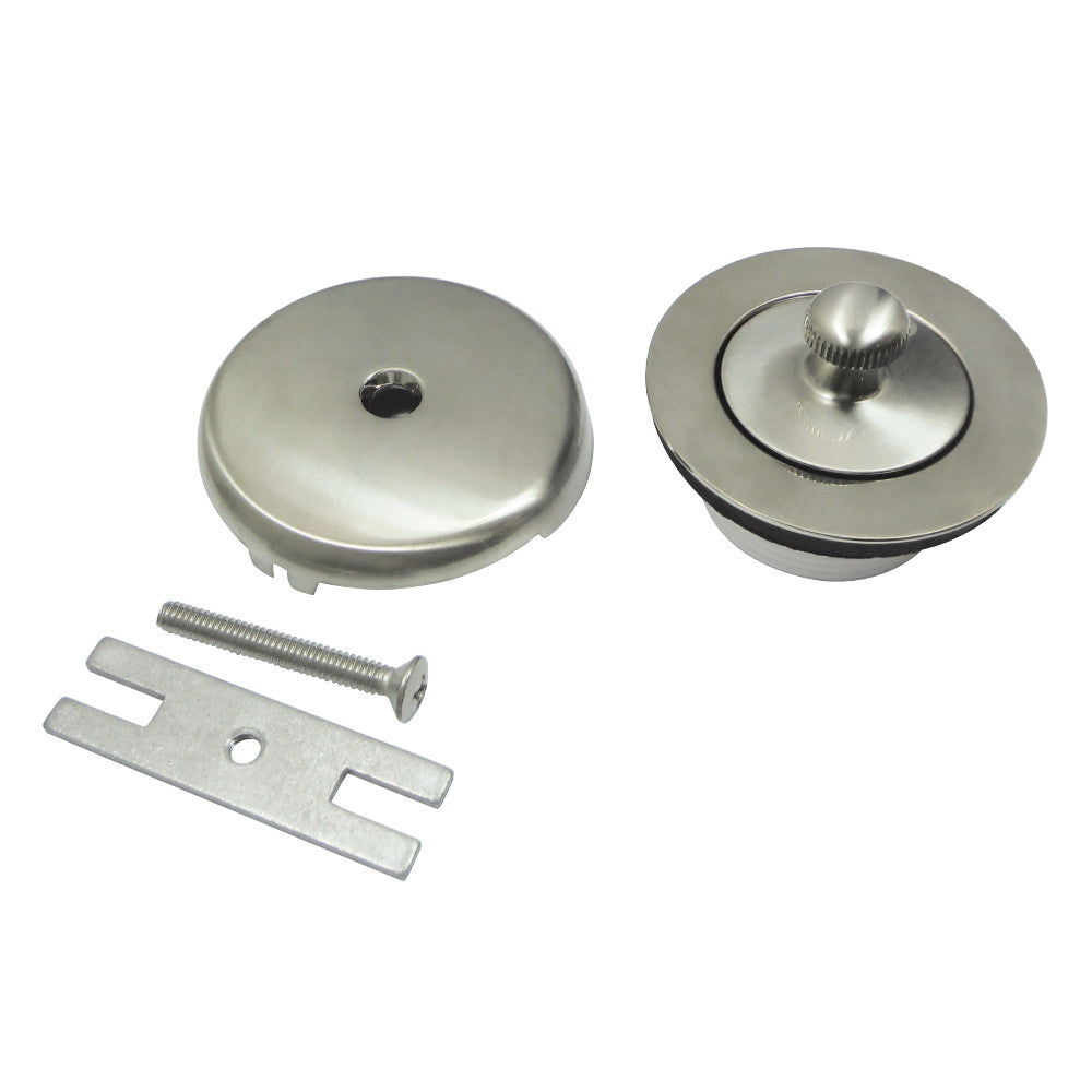 Lift & Turn Tub Drain Kit - Easy Install Bathroom Sink Drain Stopper - Perfect for Bathtub, Shower, and Sink Drain Replacement (Chrome Finish)