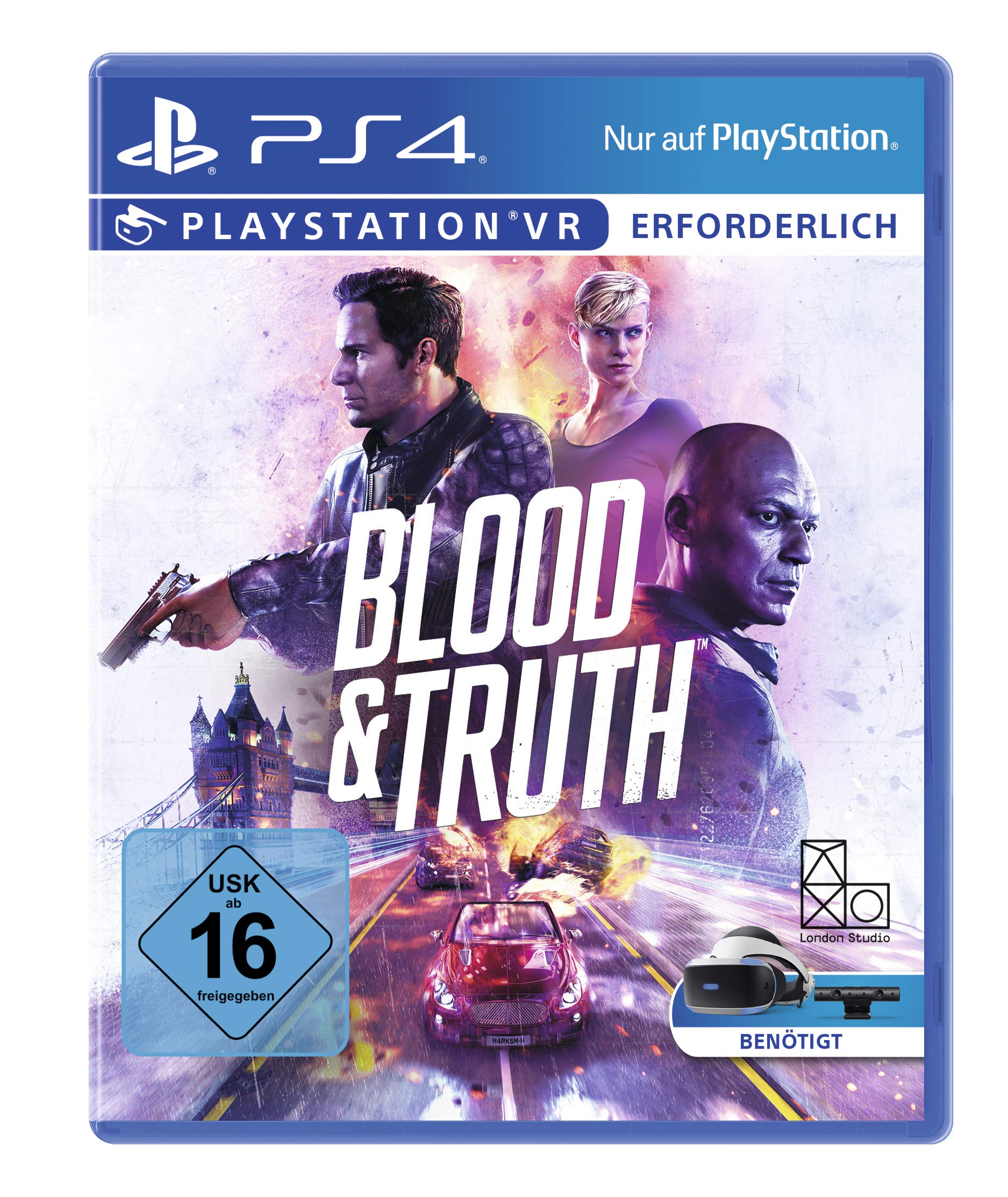 Blood & Truth - PlayStation VR Action Adventure Game | Immersive VR Experience for Thrilling Missions & Storytelling | Perfect for PSVR Gaming Enthusiasts