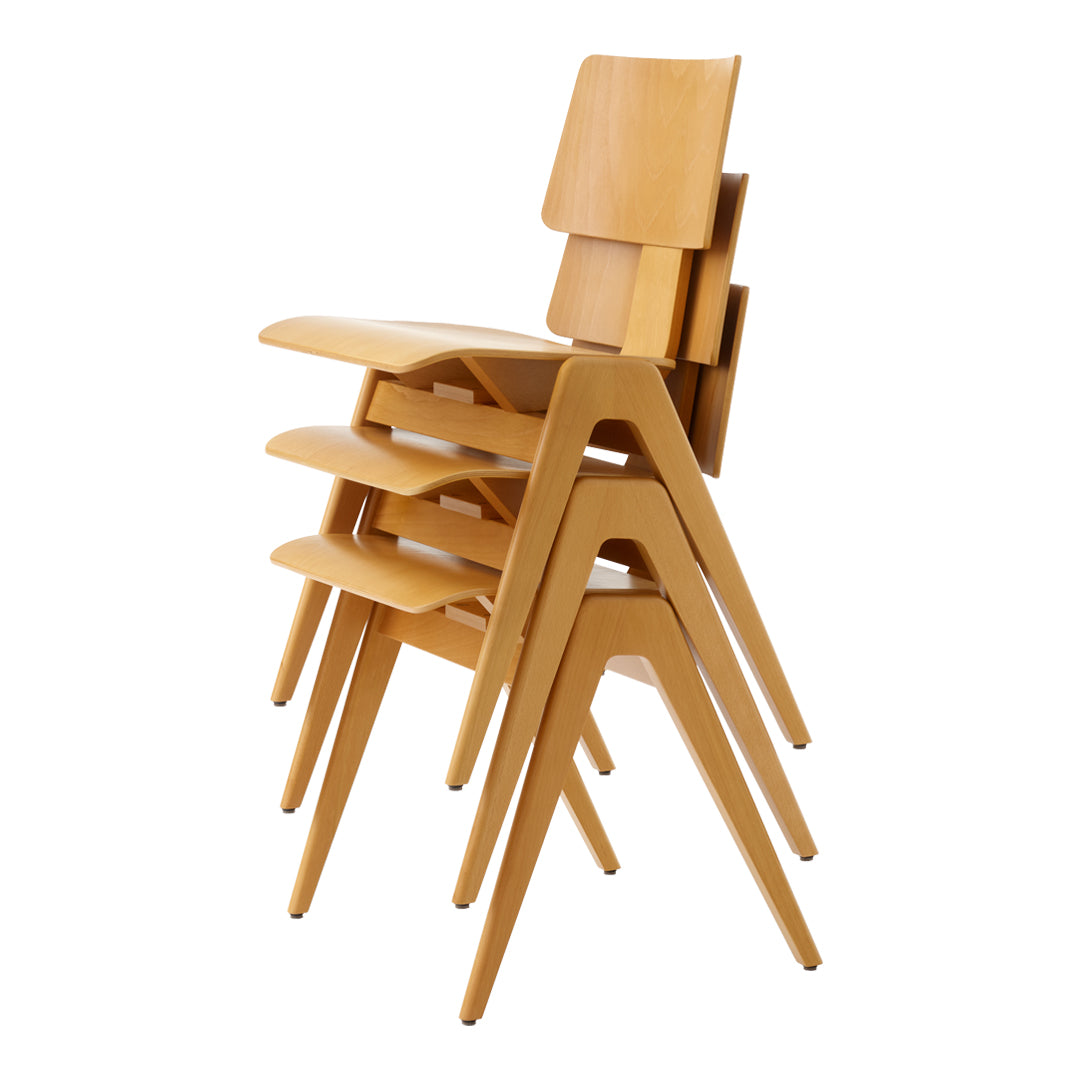 Daystak RD1 Stackable Side Chair - Modern Dining & Office Seating for Home, Restaurant & Cafe Use